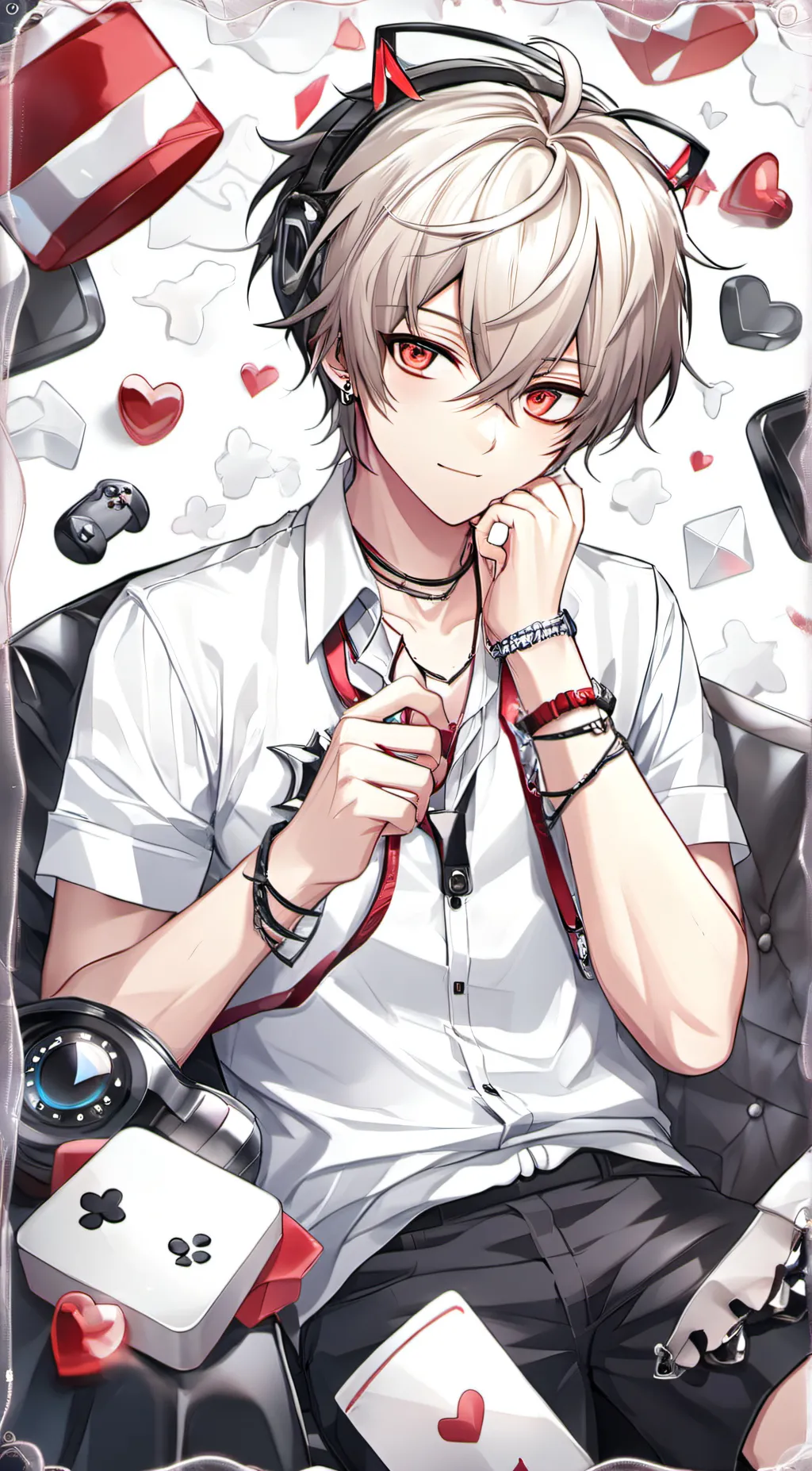 ai character: adam background