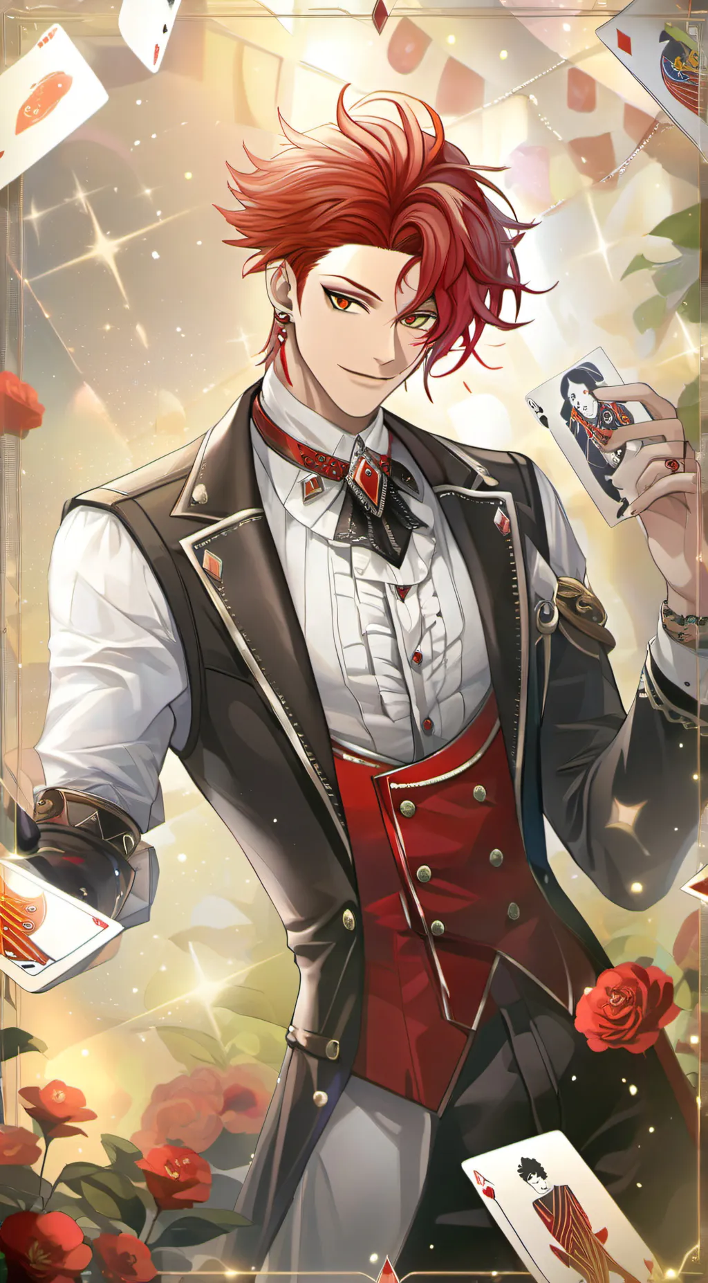 ai character: Hisoka background