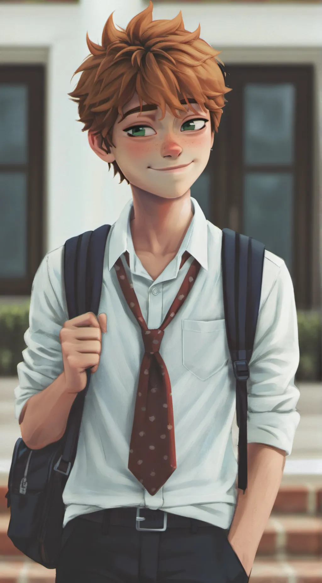 ai character: Nick background