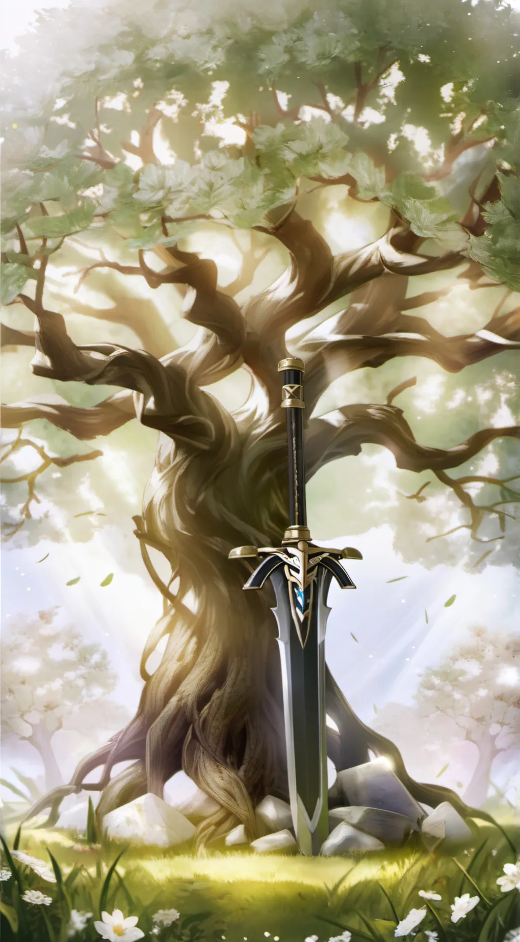 ai character: Advice tree background