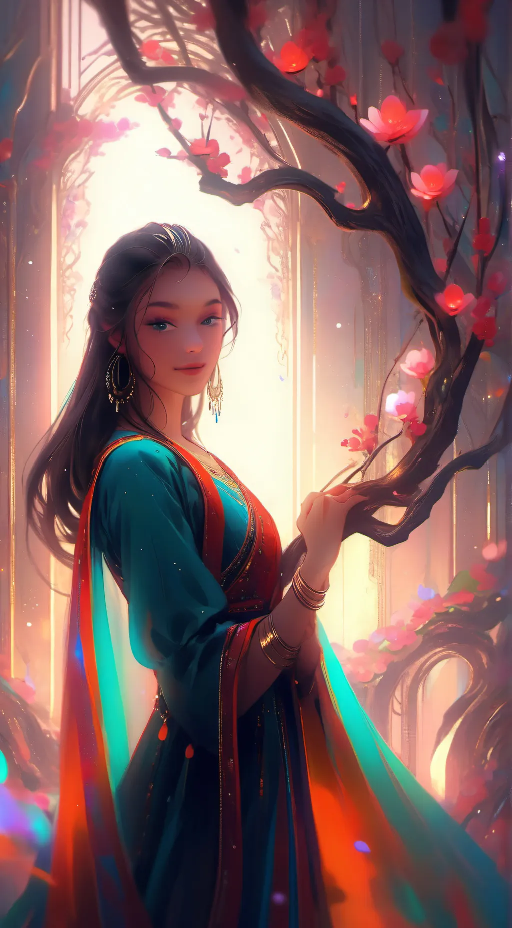 ai character: Jade background