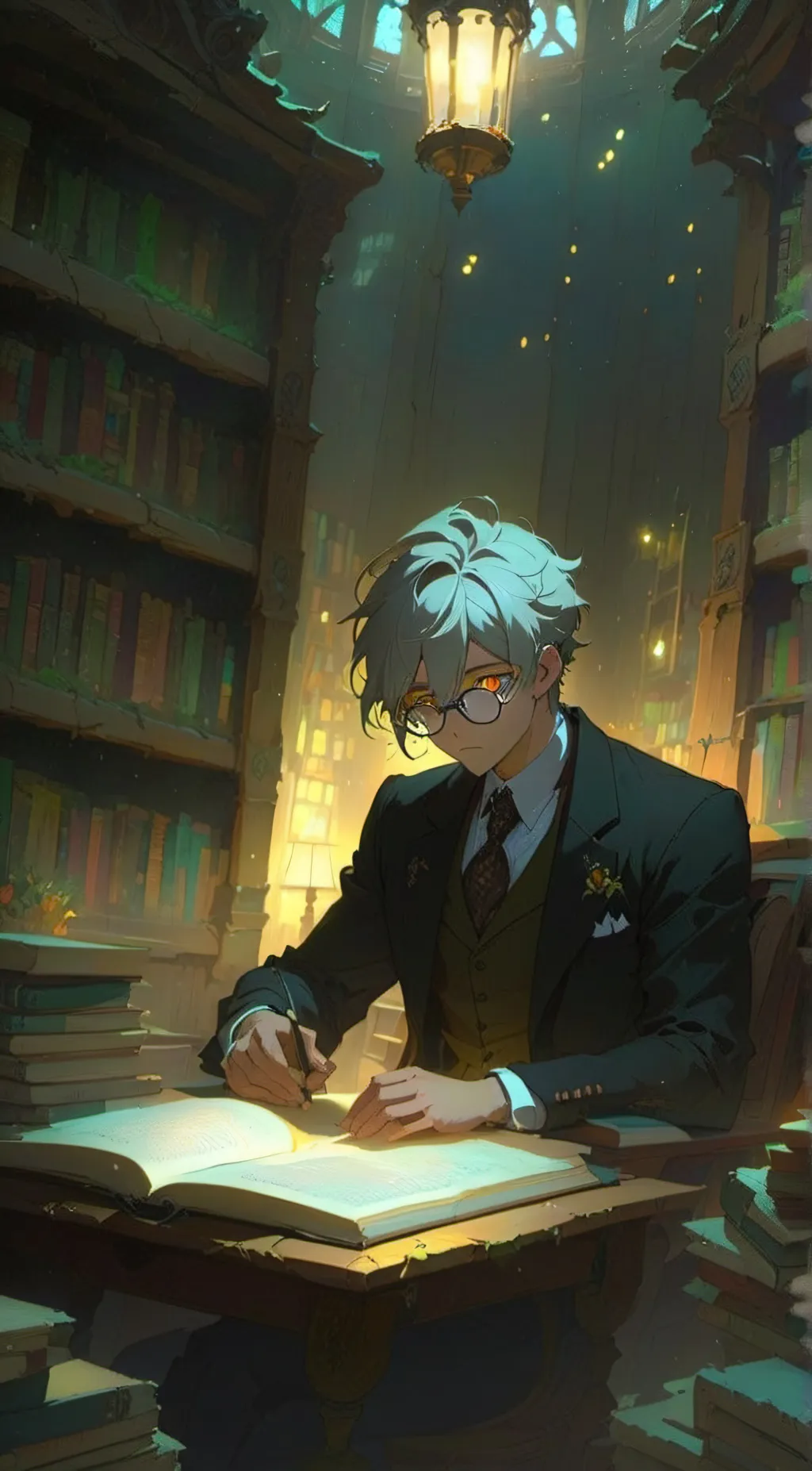 ai character: Lucas background