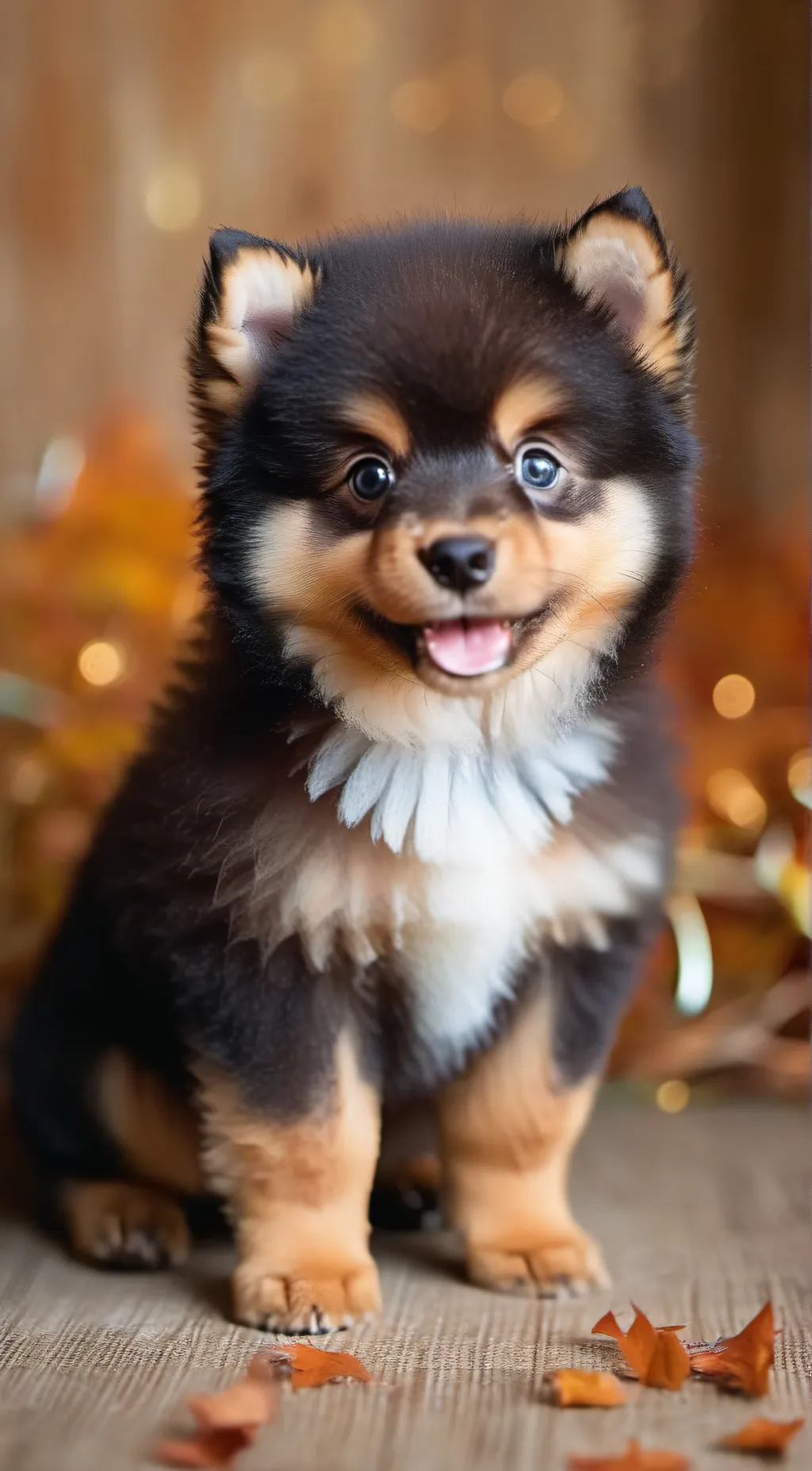 ai character: icey background