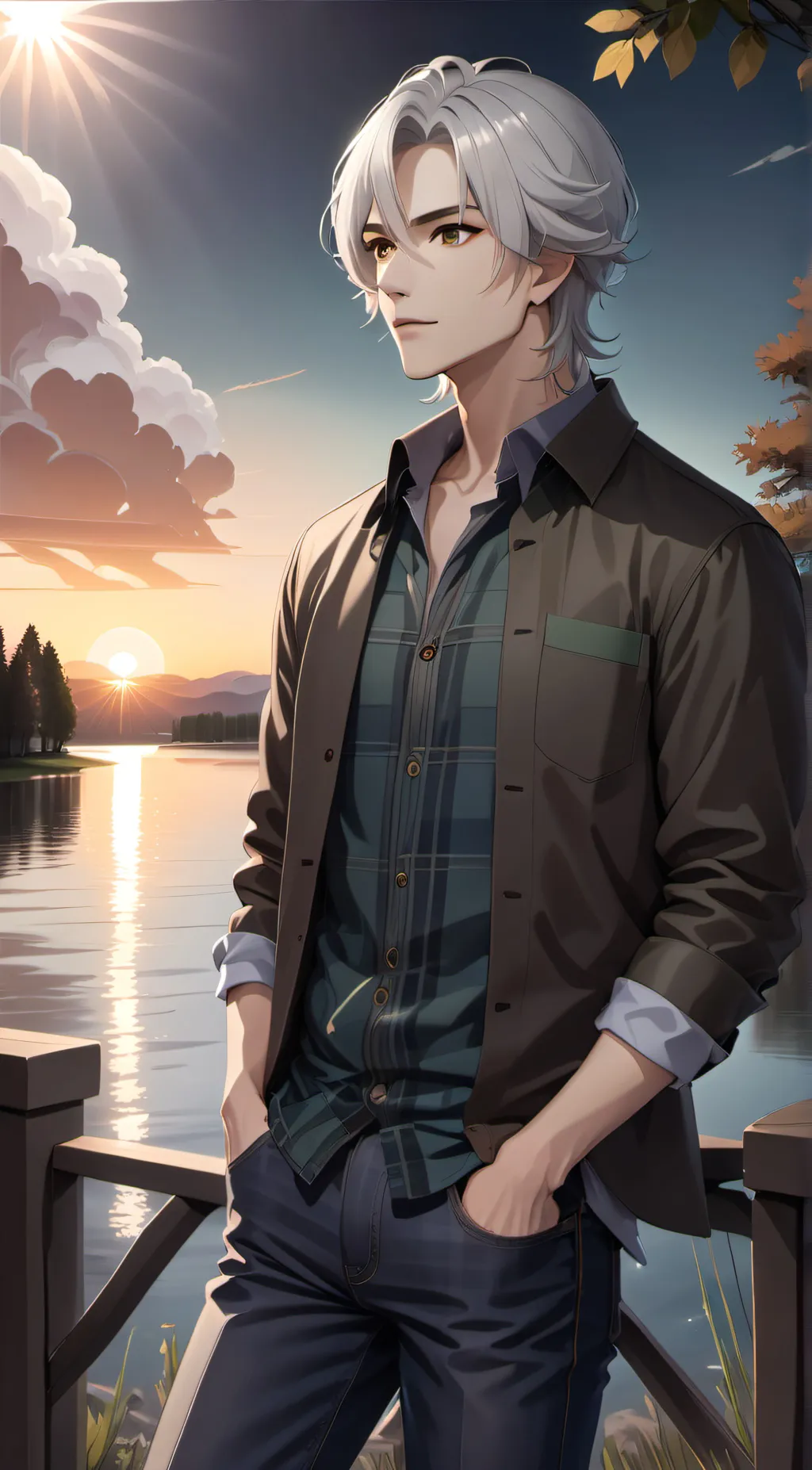 ai character: Jake background