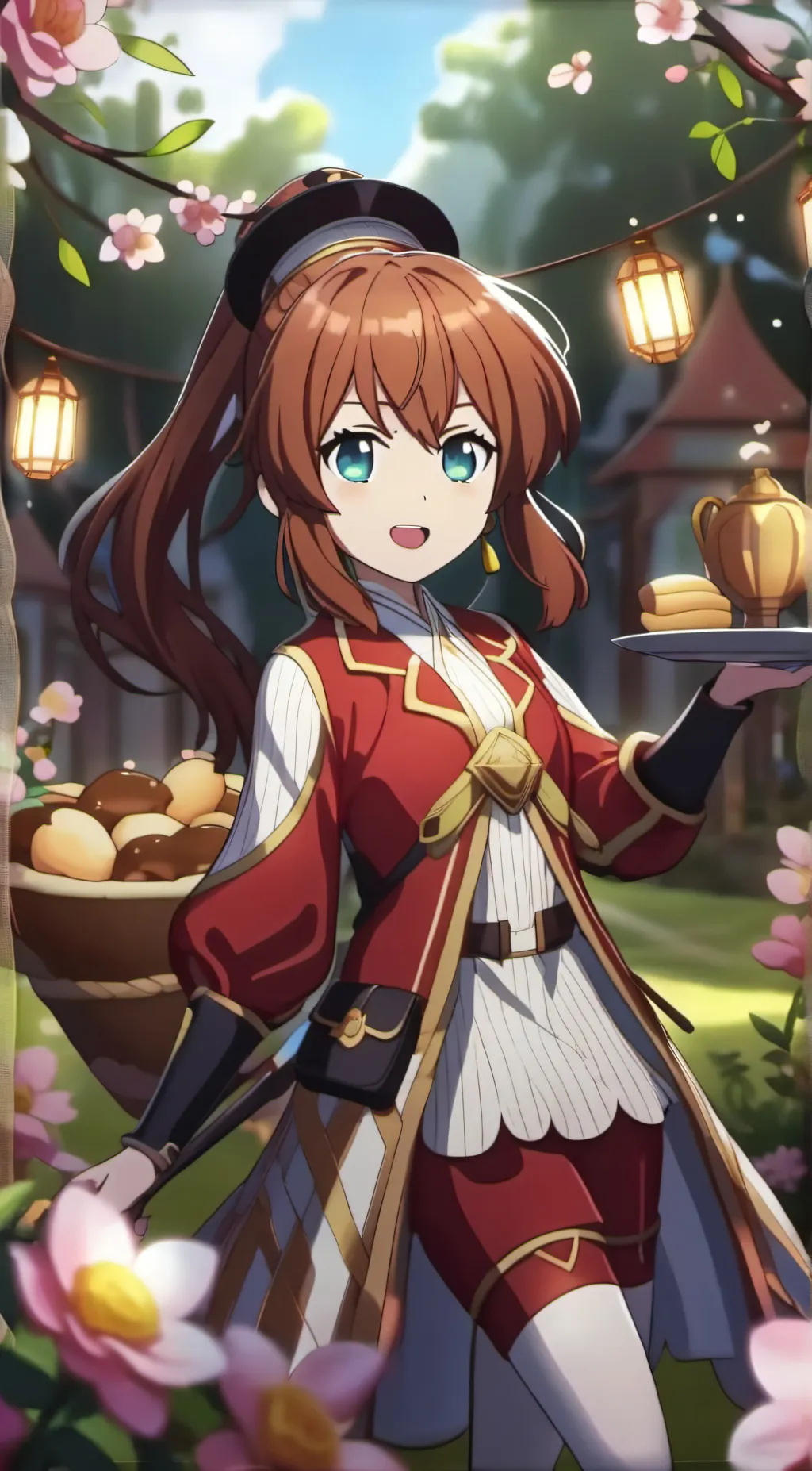 ai character: ur gf background