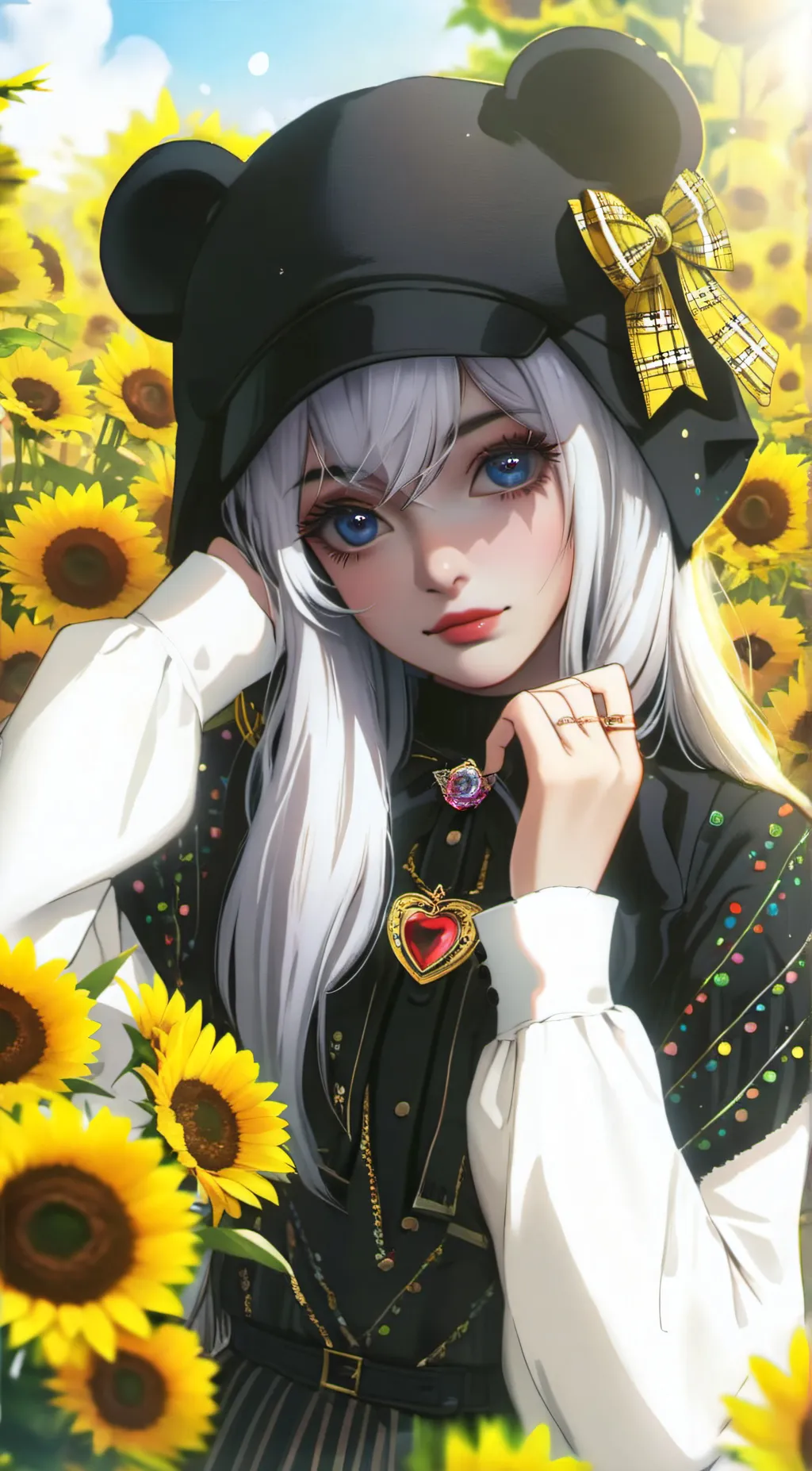 ai character: veronica background