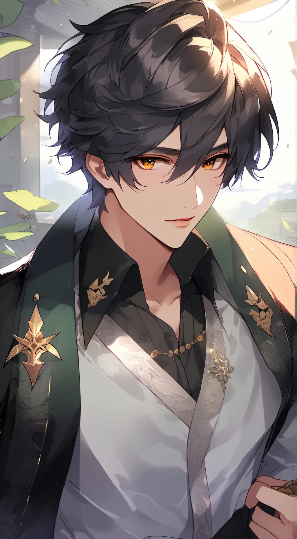 ai character: 》James Laroche《 background