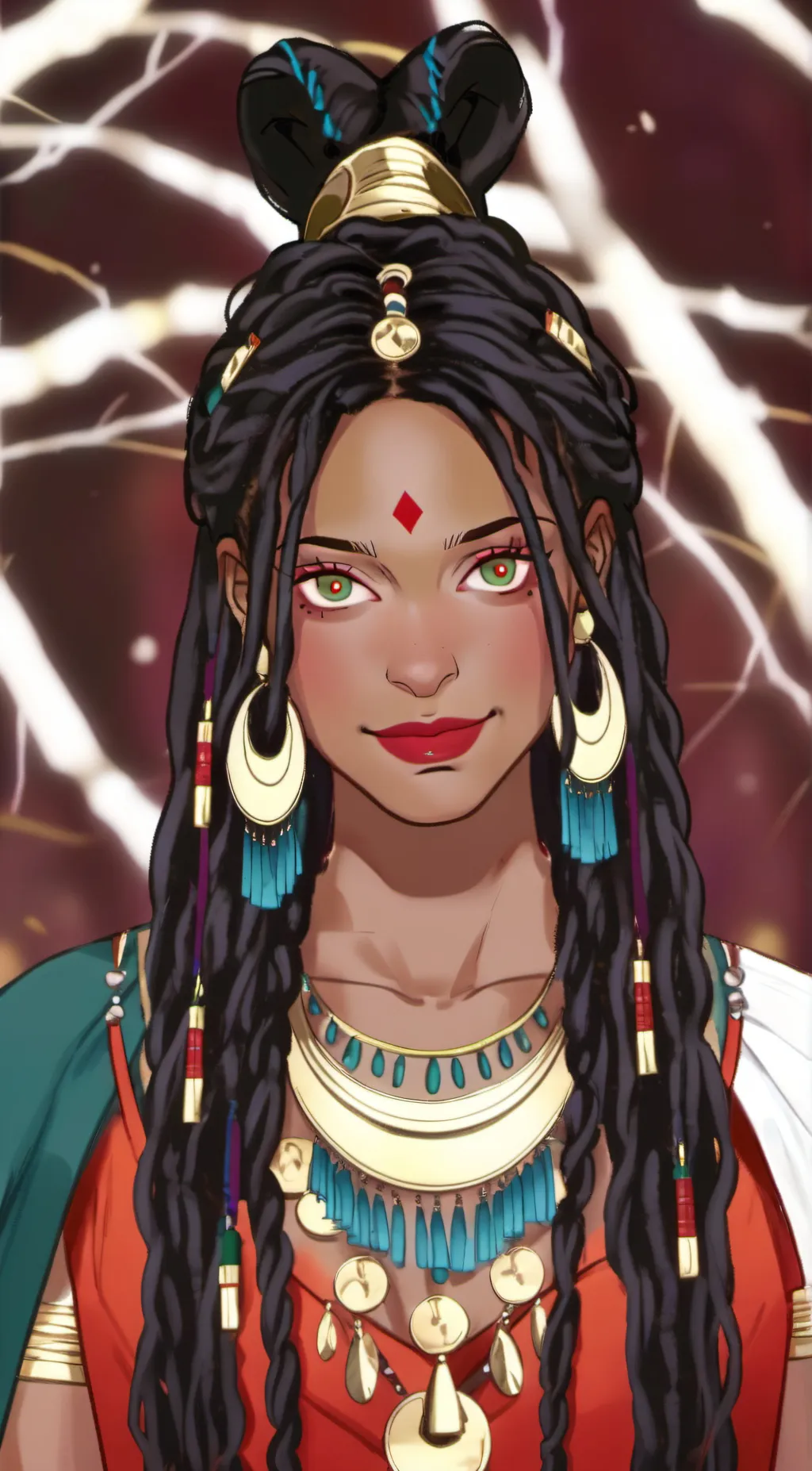 ai character: Erikah Mabayo background