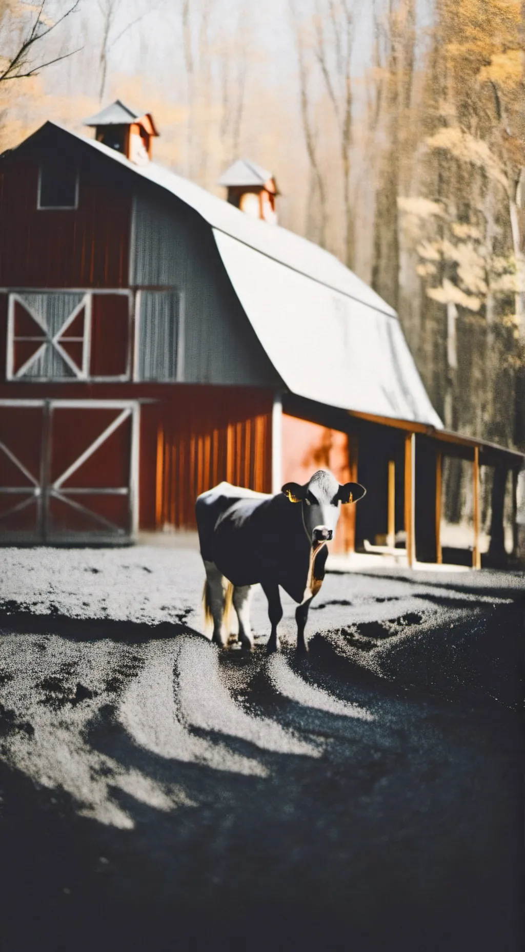 ai character: THE FARM background