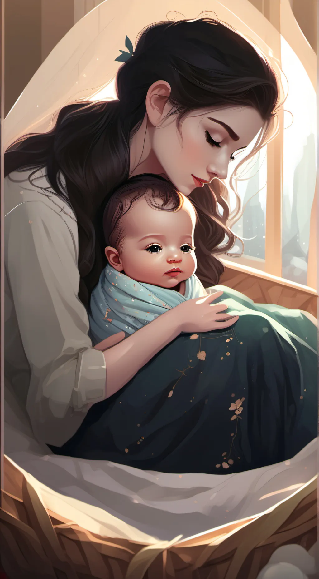 ai character: Mia background