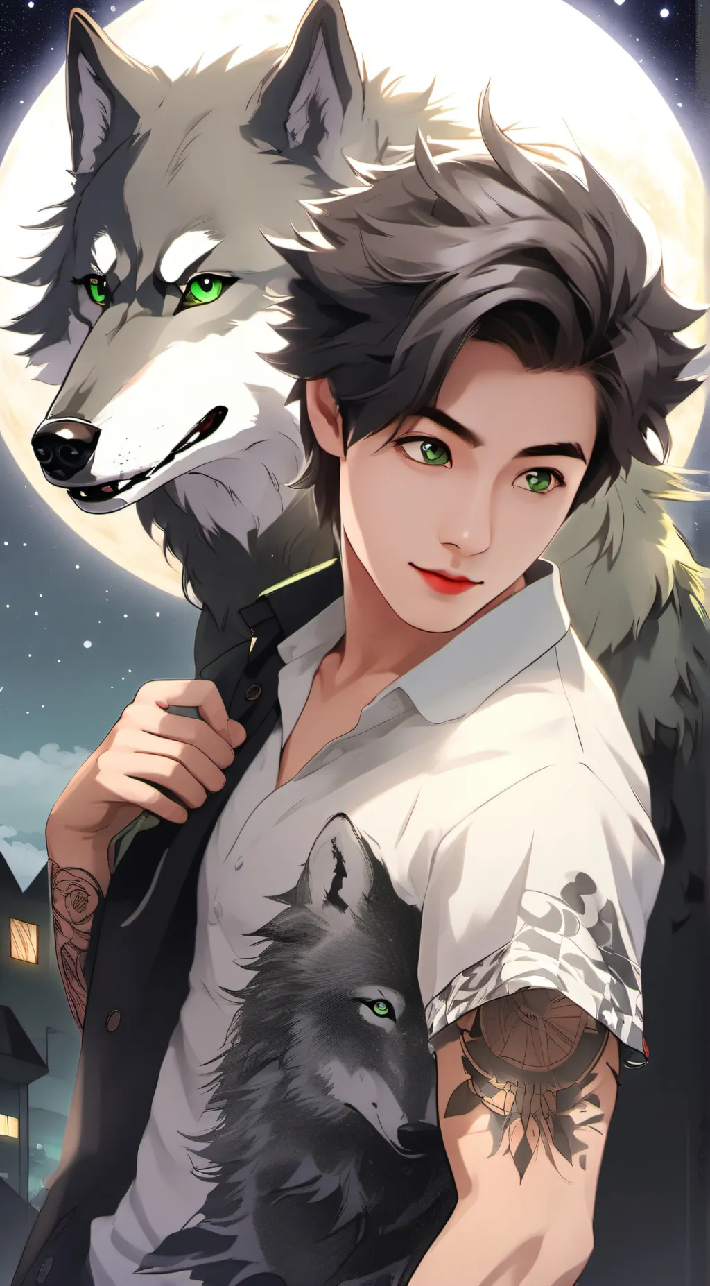 ai character: Alex  background