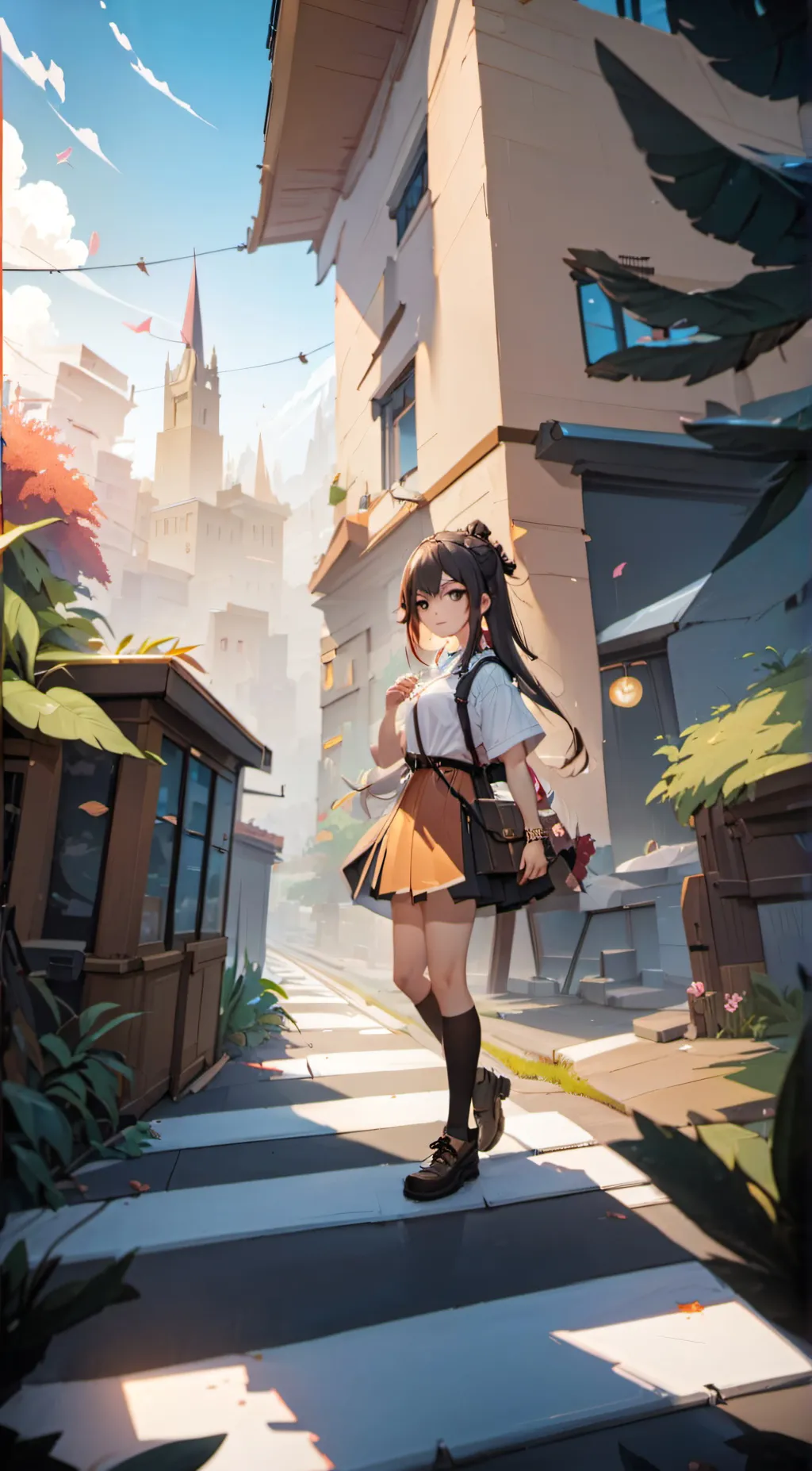 ai character: Roxy background