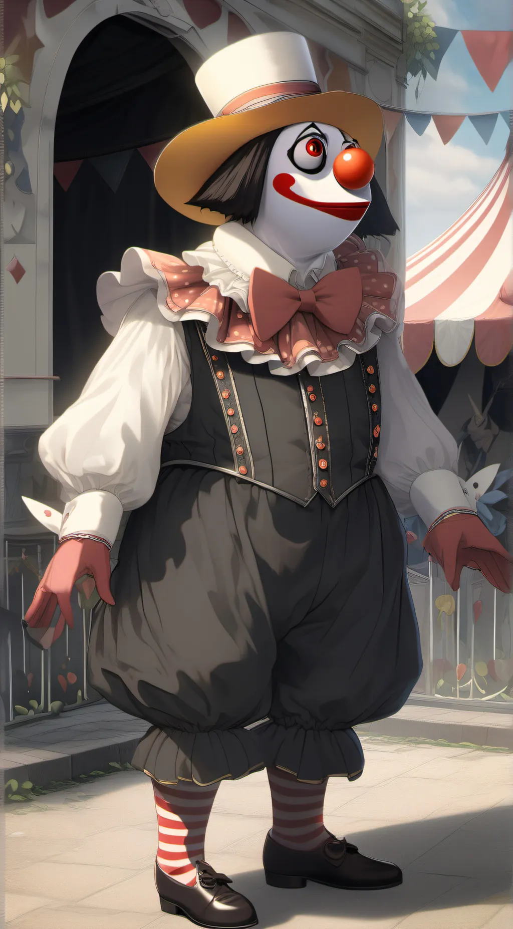 ai character: Pomni background