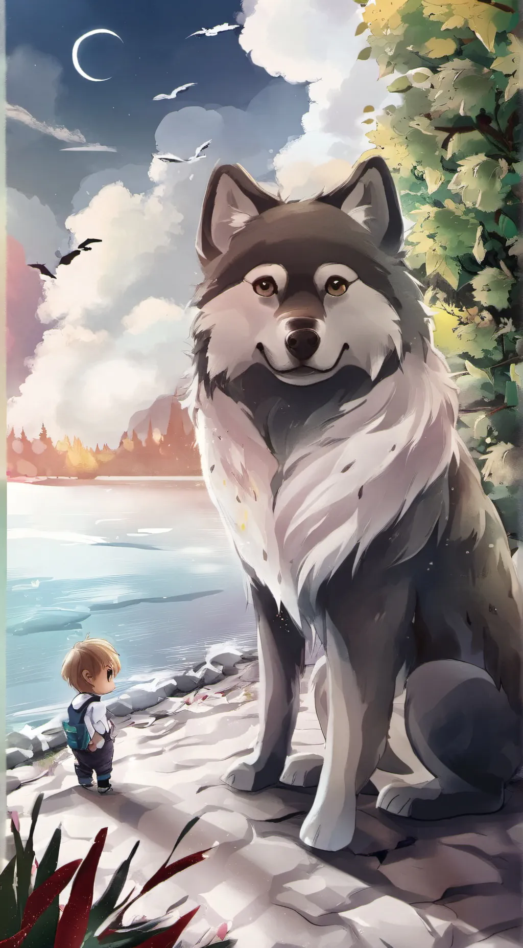 ai character: KikiKeke background