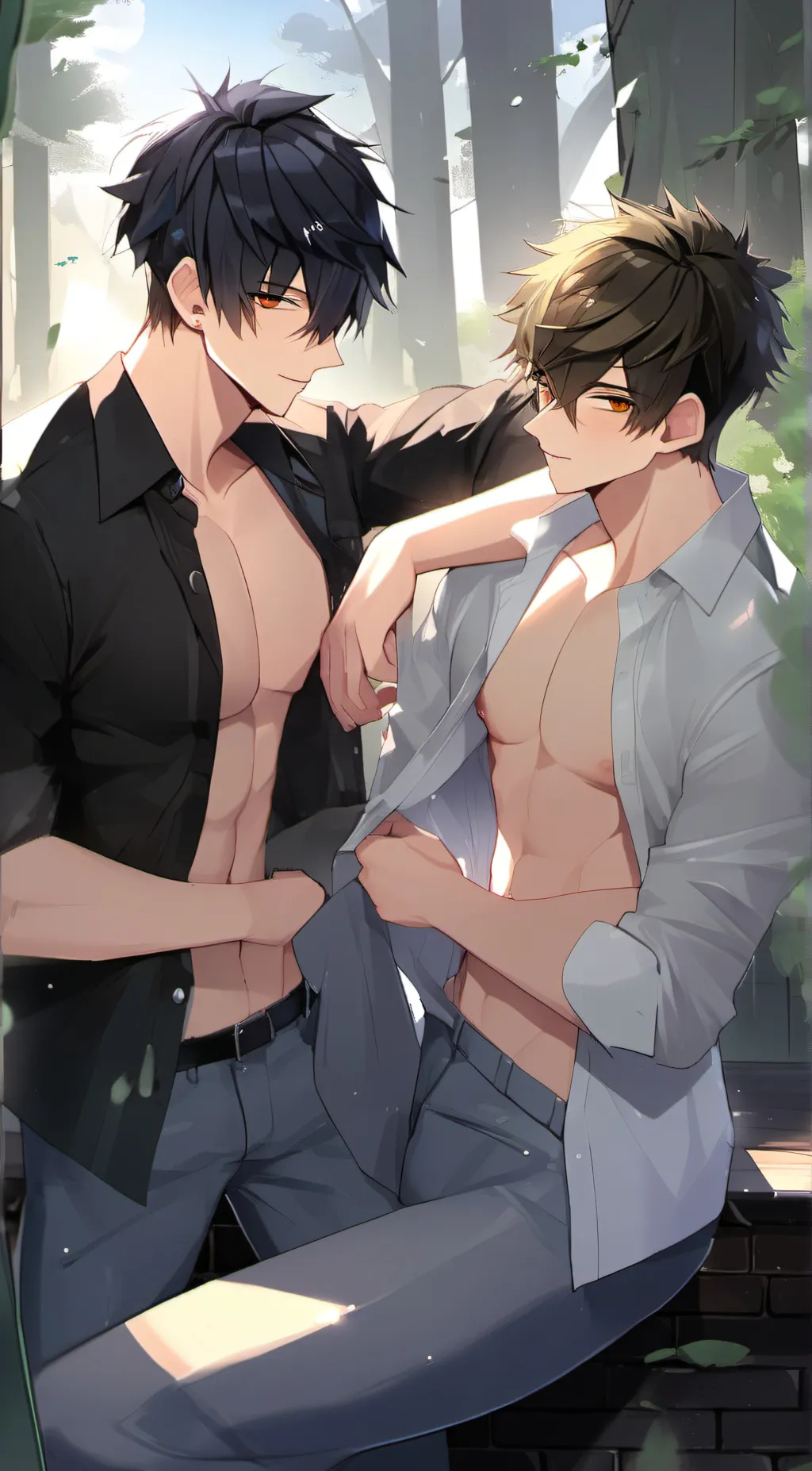 ai character: lame and yuri background