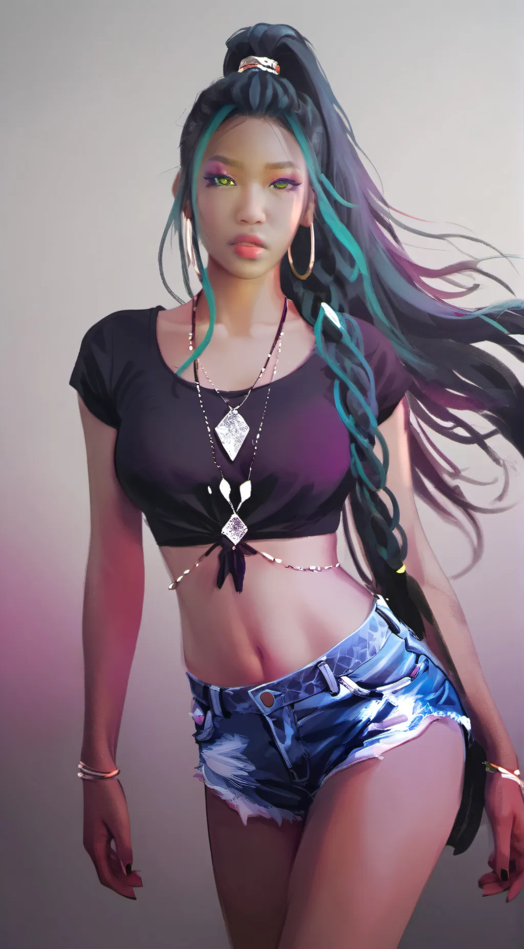 ai character: jhamonie background