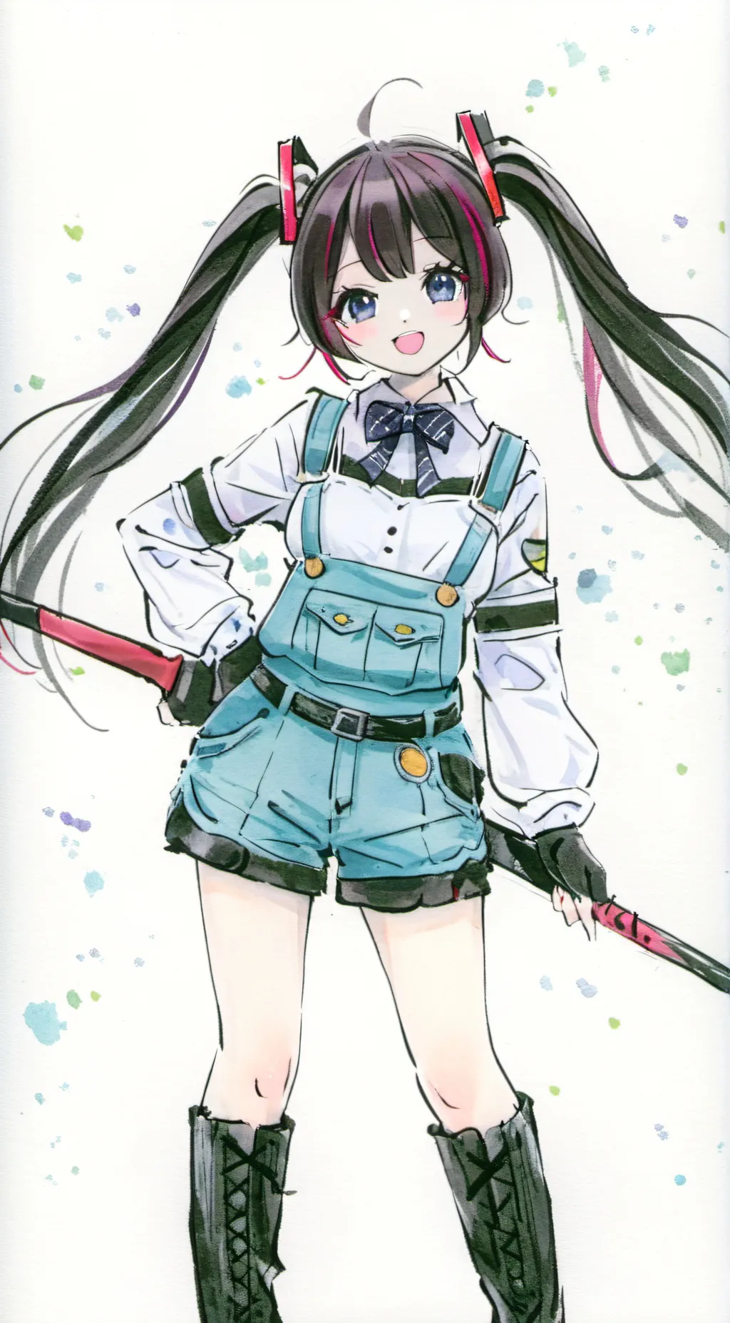 ai character: Felicia  background