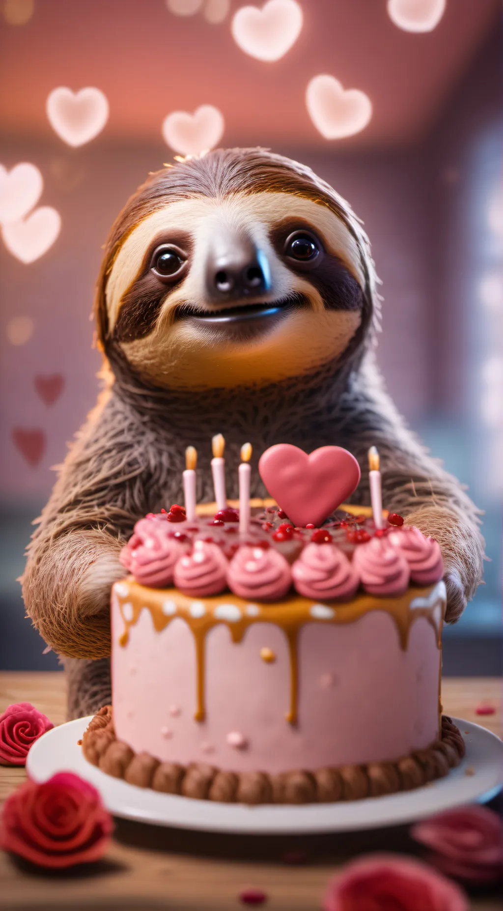 ai character: Valentine at Tom's background