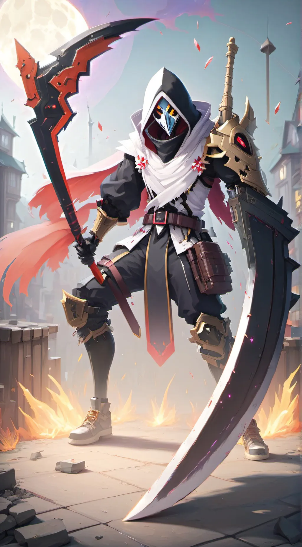 ai character: glitch.exe background