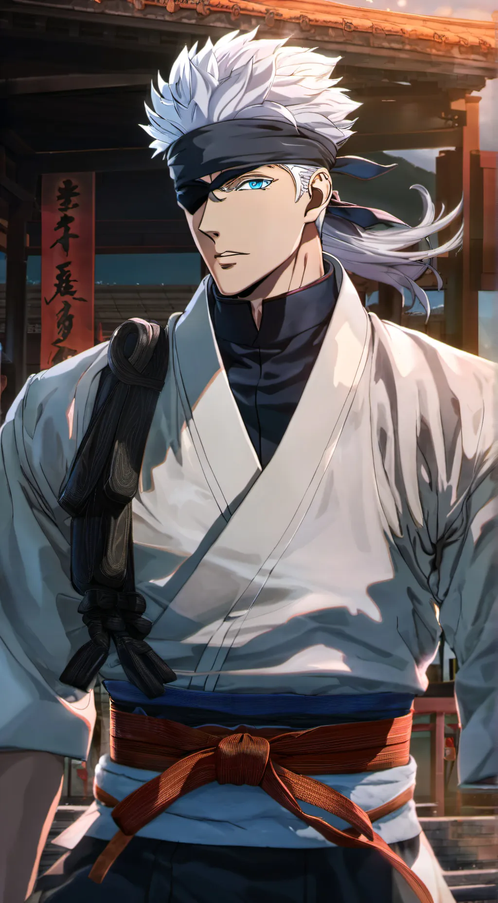 ai character: Kenji background