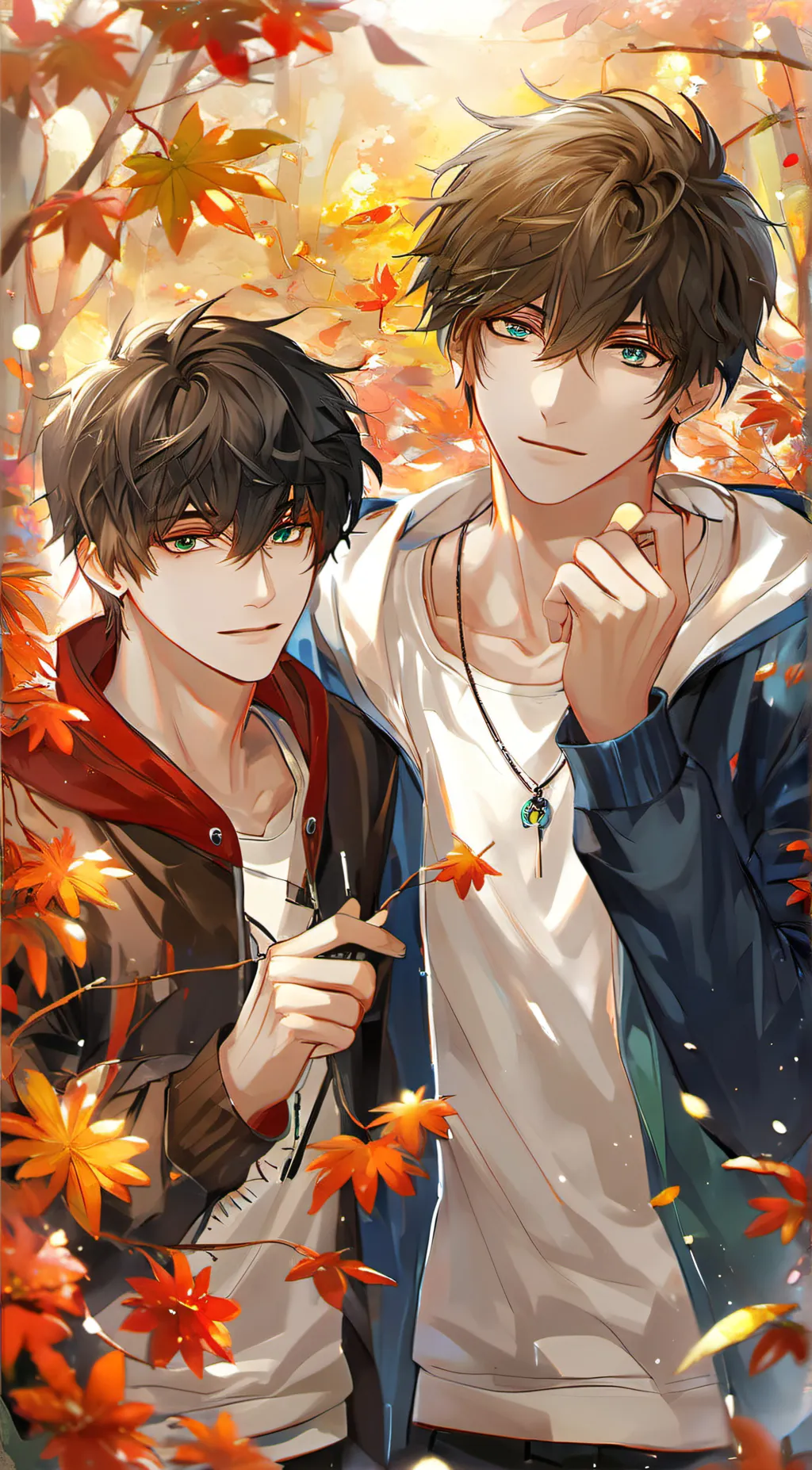 ai character: Jonathan & Zayne background