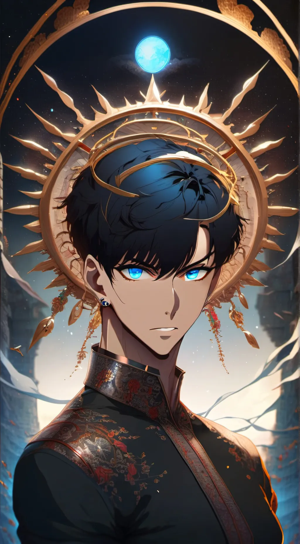 ai character: thunder prince background