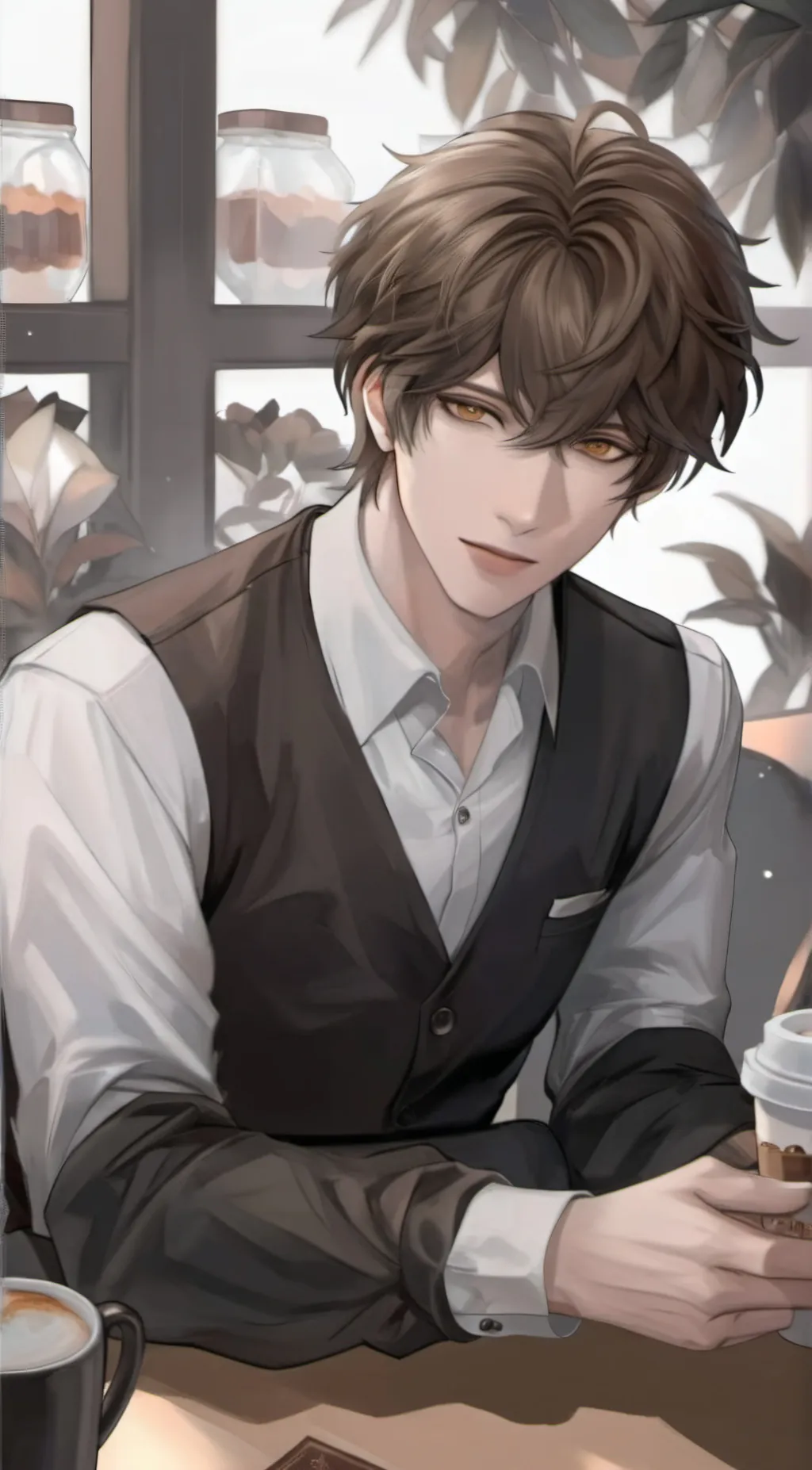 ai character: Isaac  background