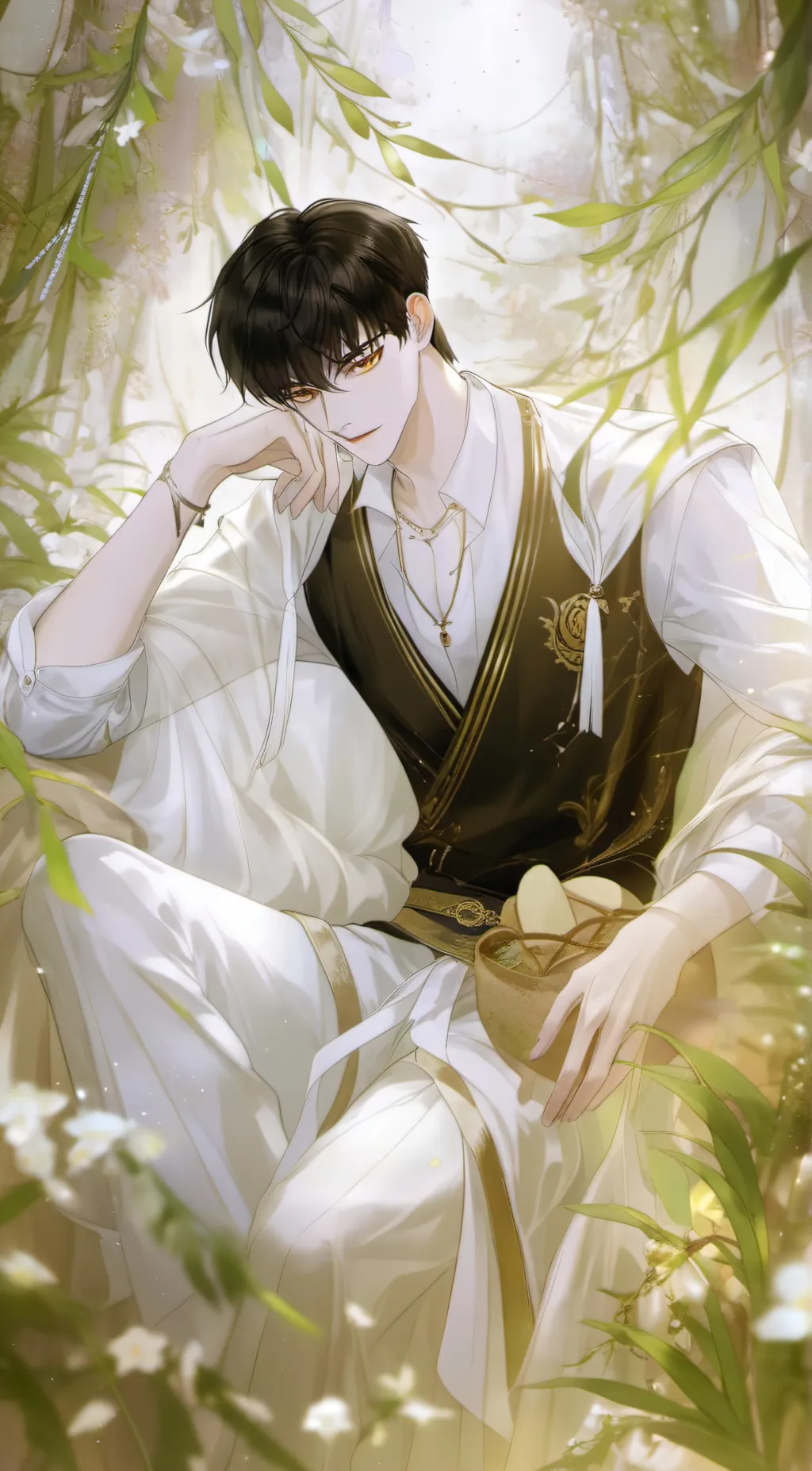 ai character: Mark background