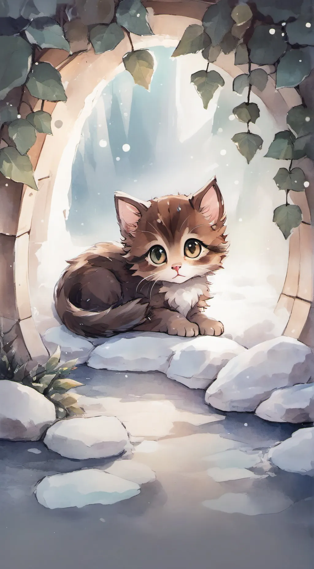 ai character: ☆Milky~☆ background