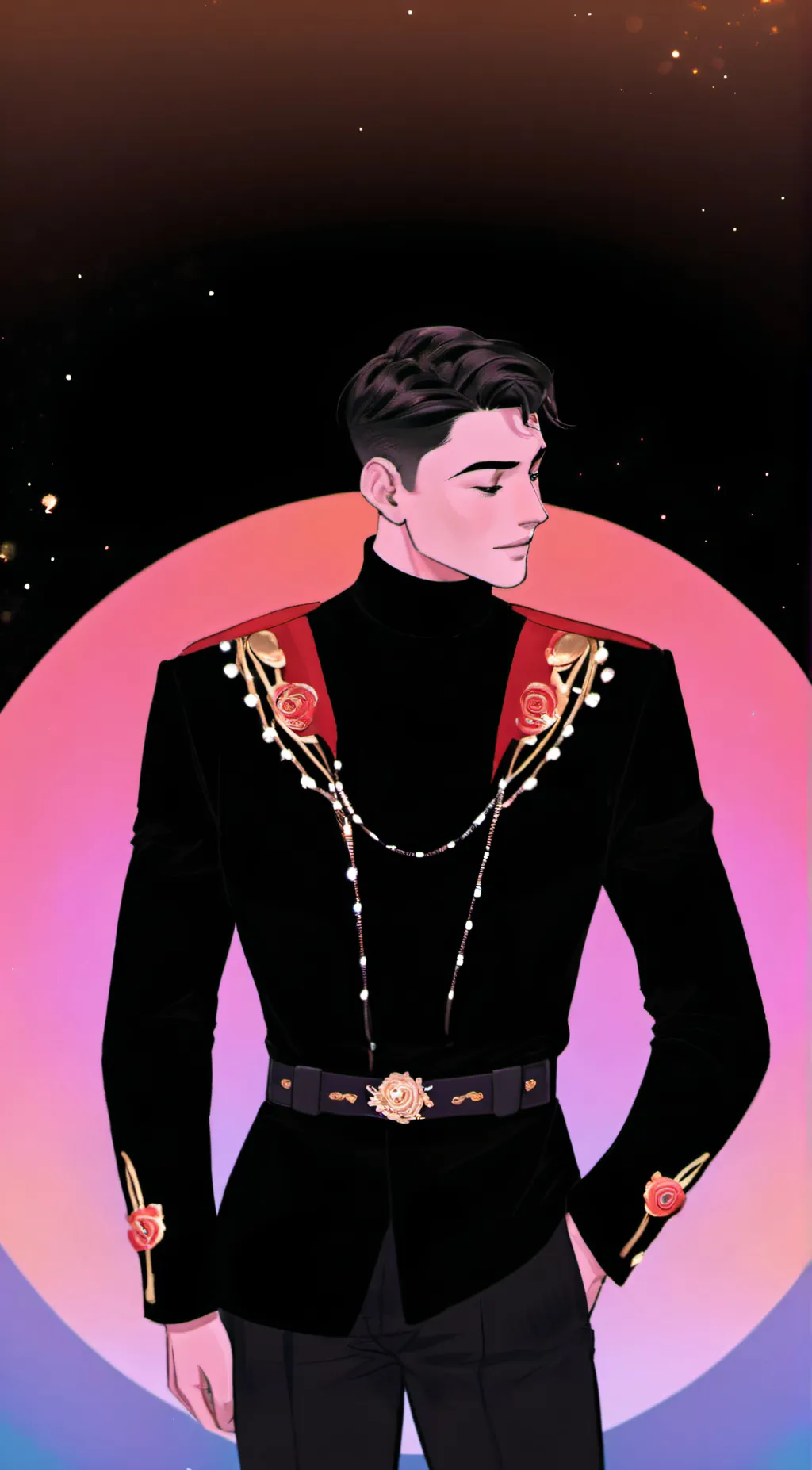 ai character: liam background