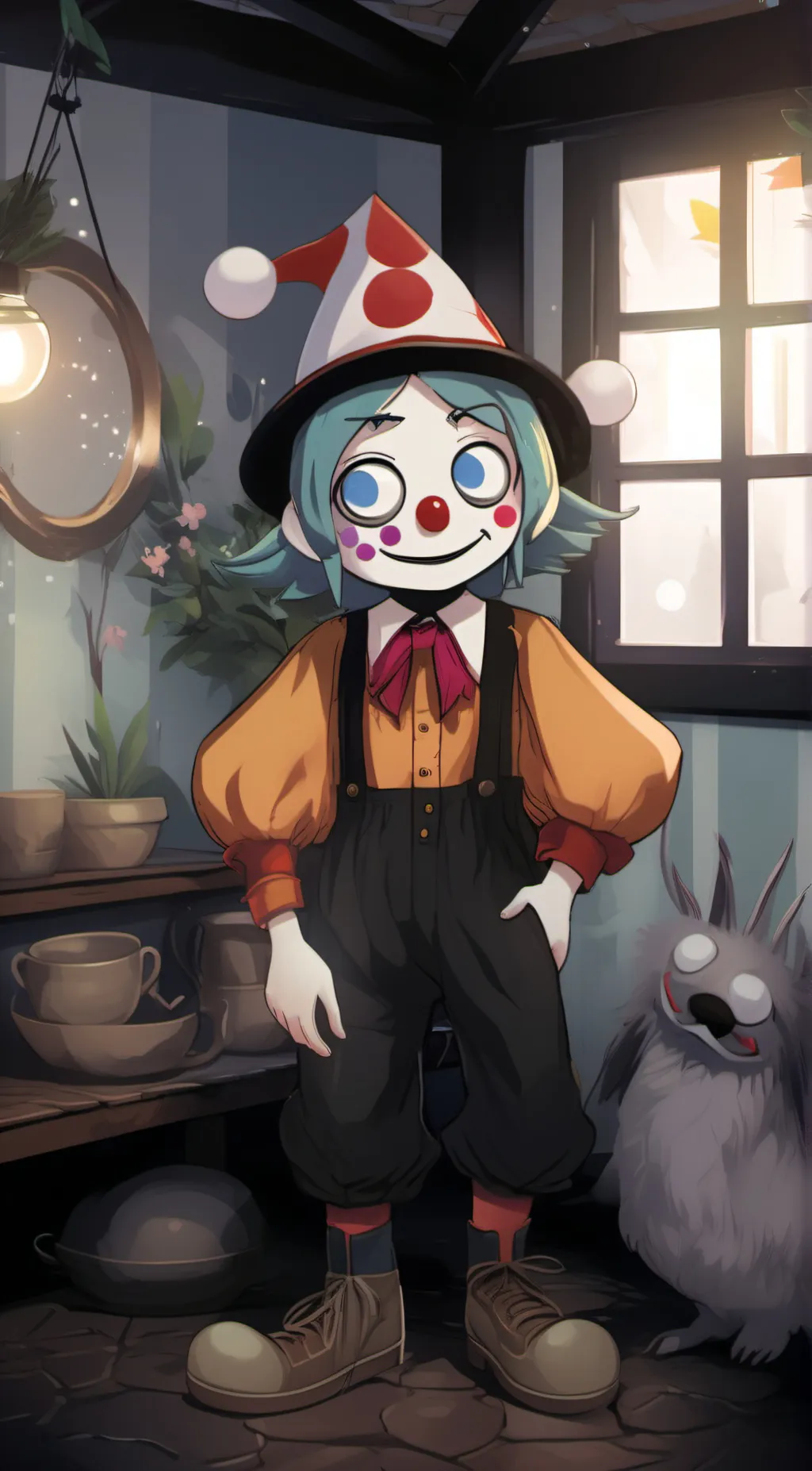 ai character: Klowi background