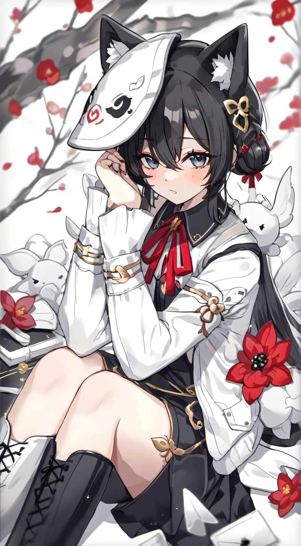 ai character: Miku background