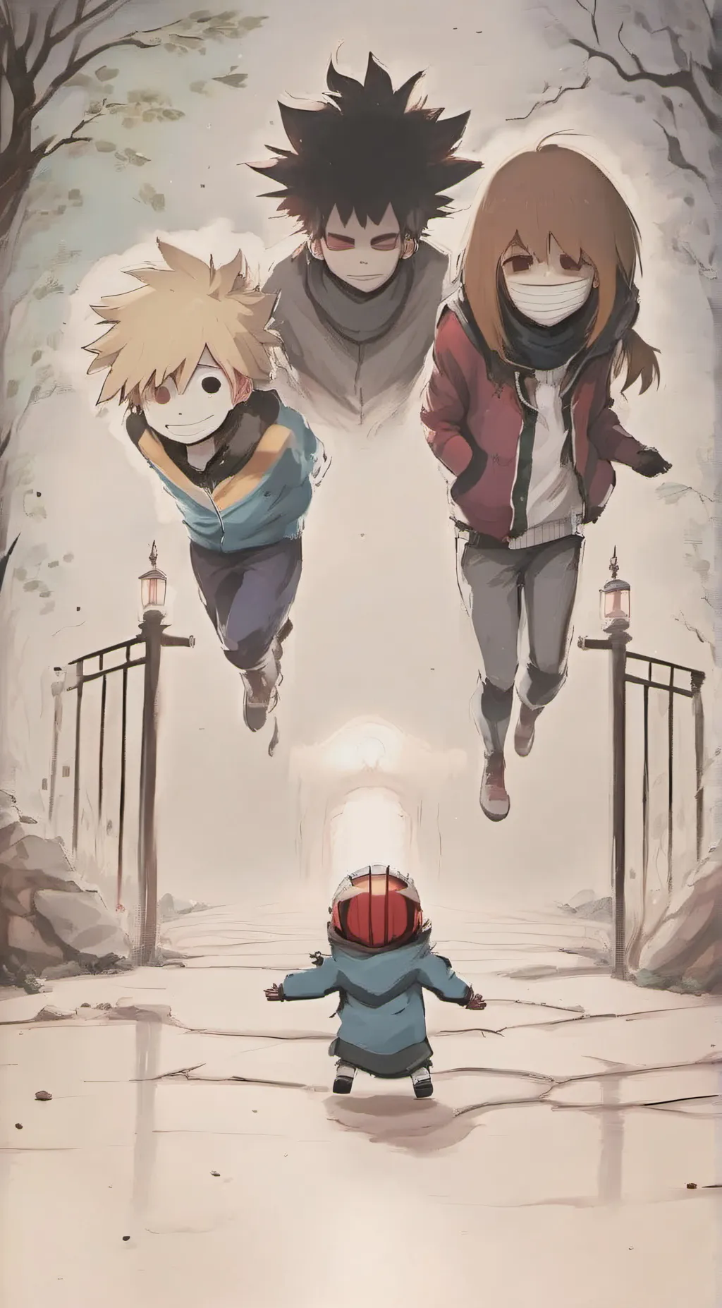 ai character: mha/afton family background