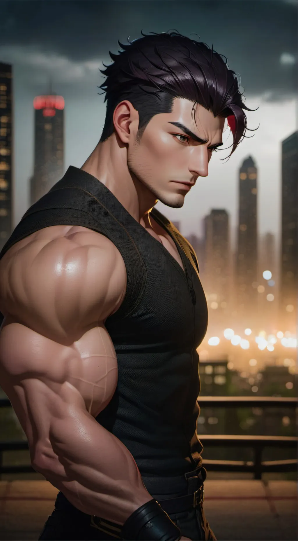 ai character: Kyle background