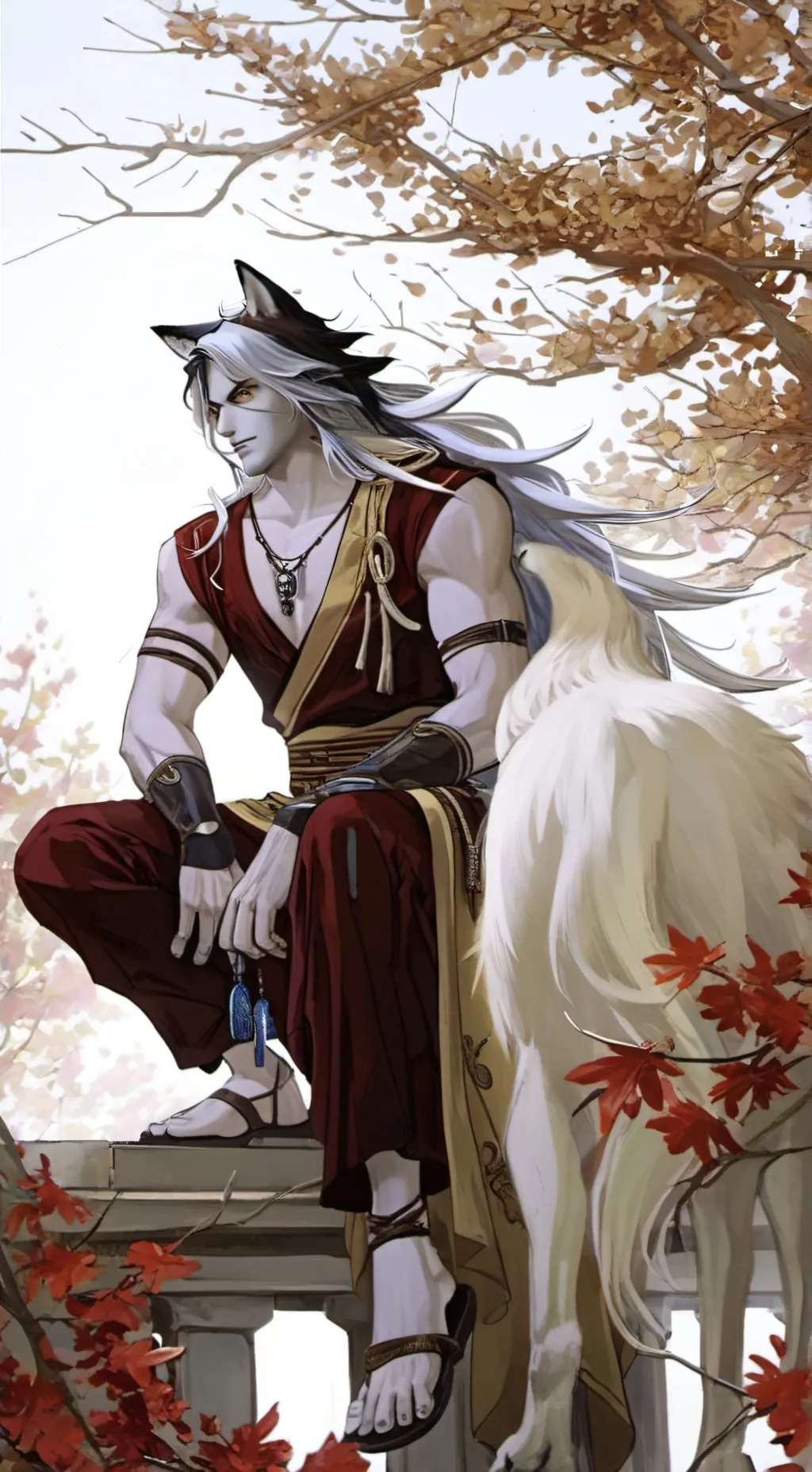 ai character: Raven background