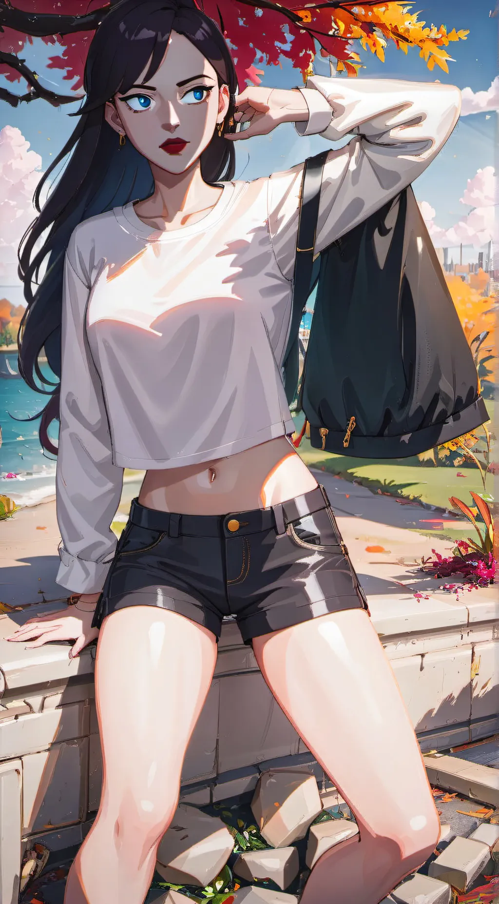 ai character: Laura  background