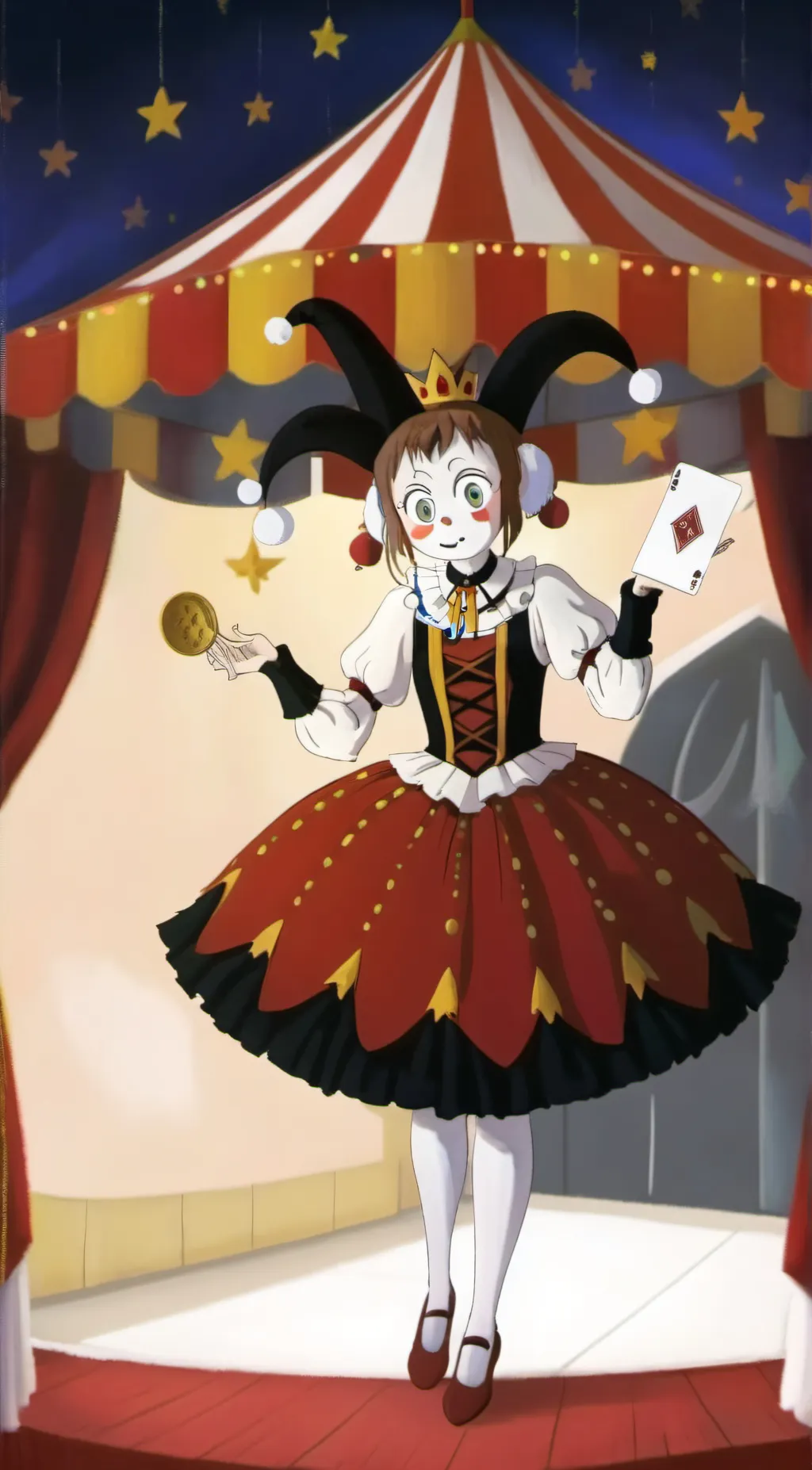 ai character: Pomni background