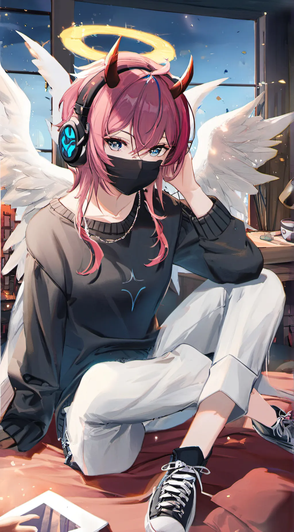 ai character: PuteriPo background