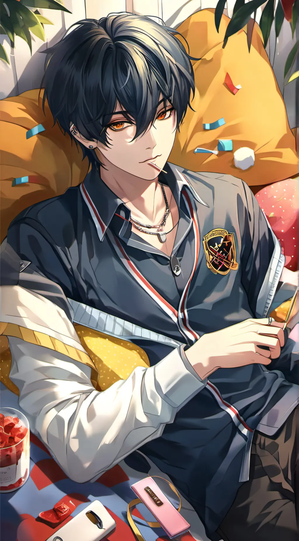 ai character:  Chris background