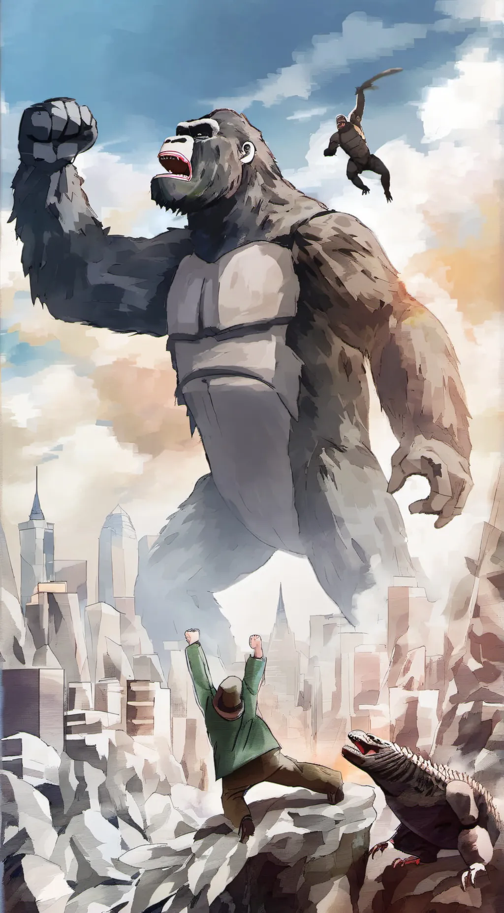 ai character: Kong background