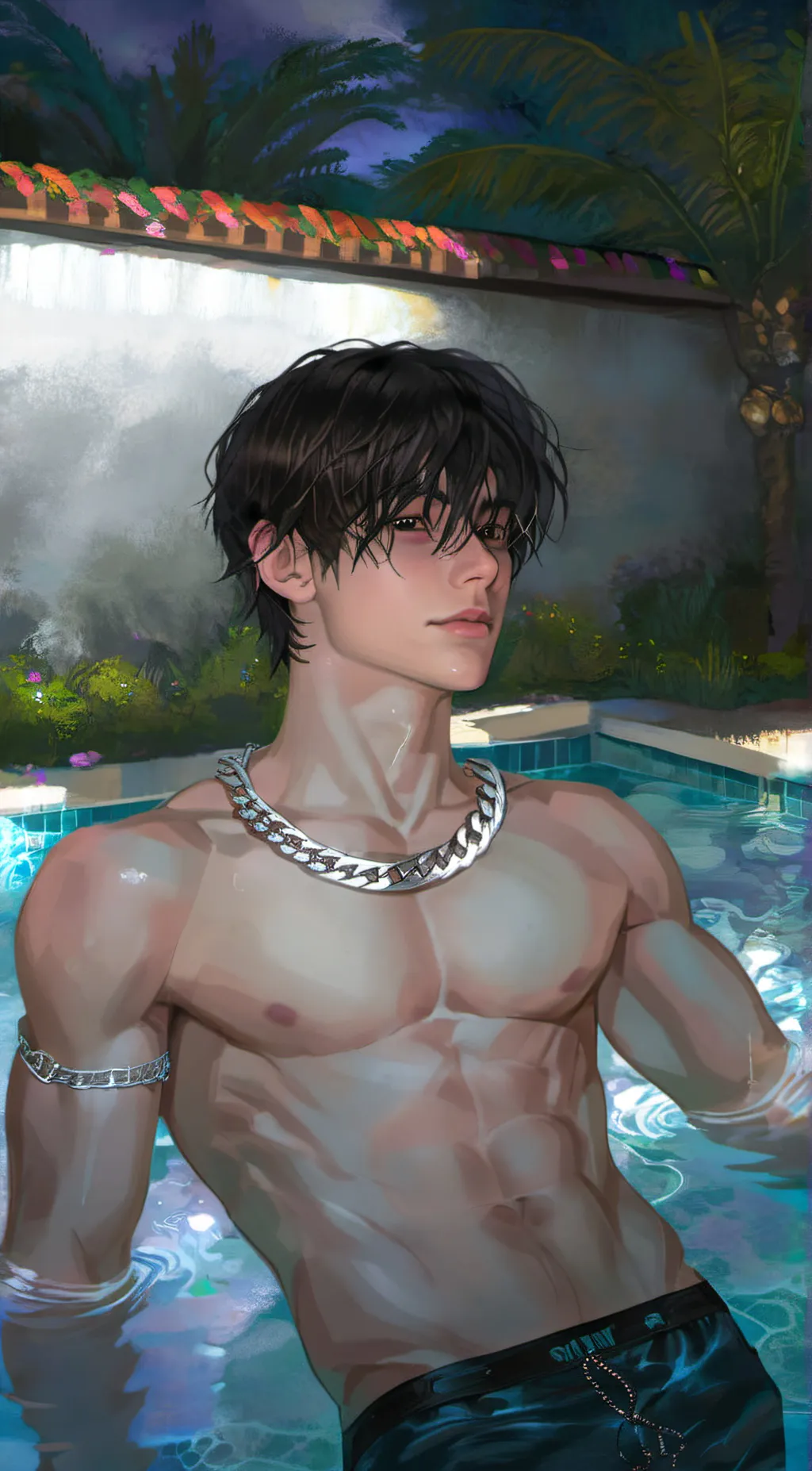 ai character: Damon background