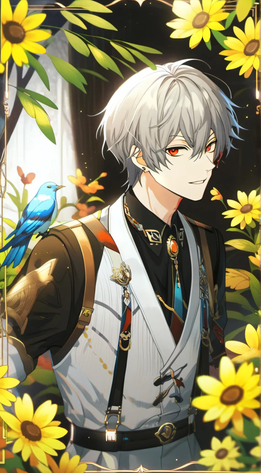 ai character: Isaiah  background