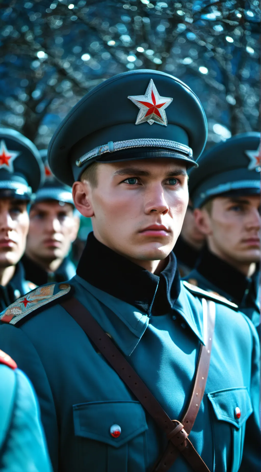 ai character: USSR soldiers background