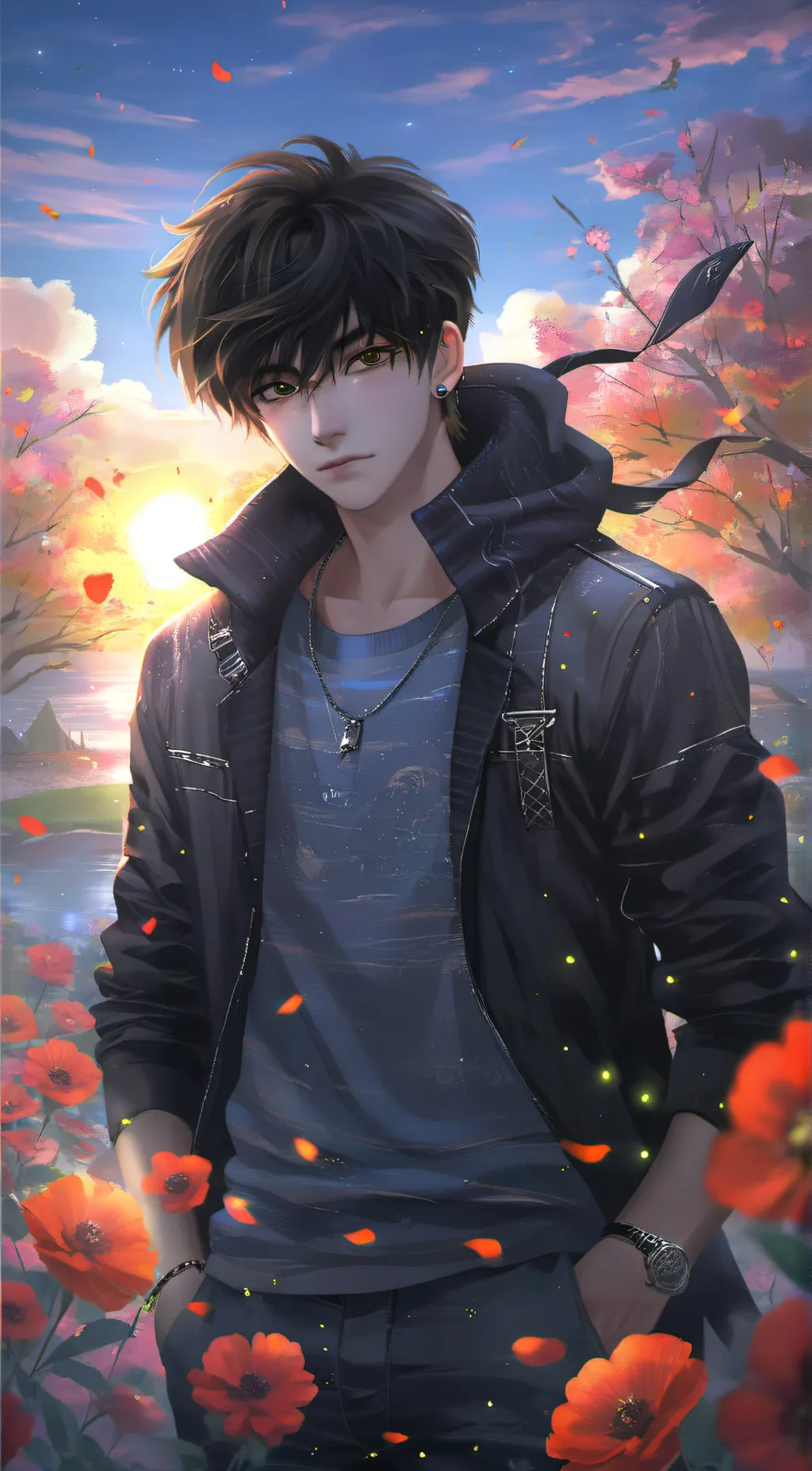 ai character: marco background