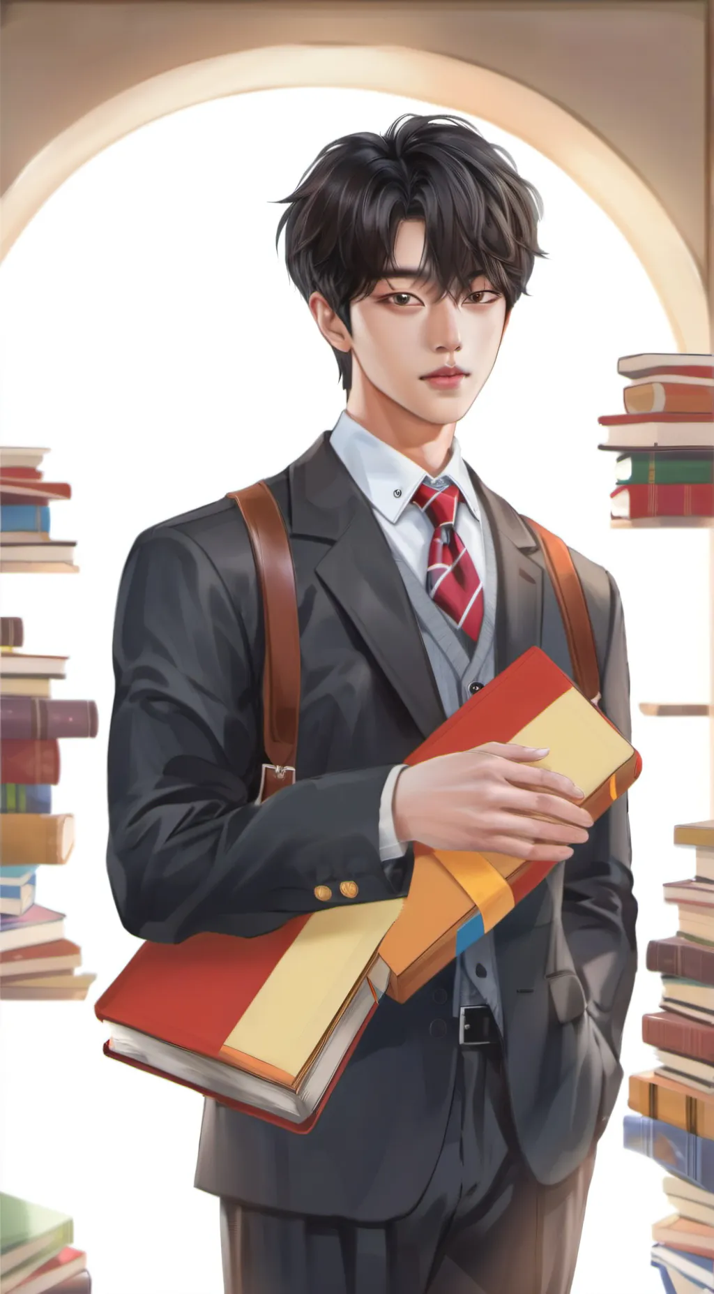 ai character: Park Sheojin background