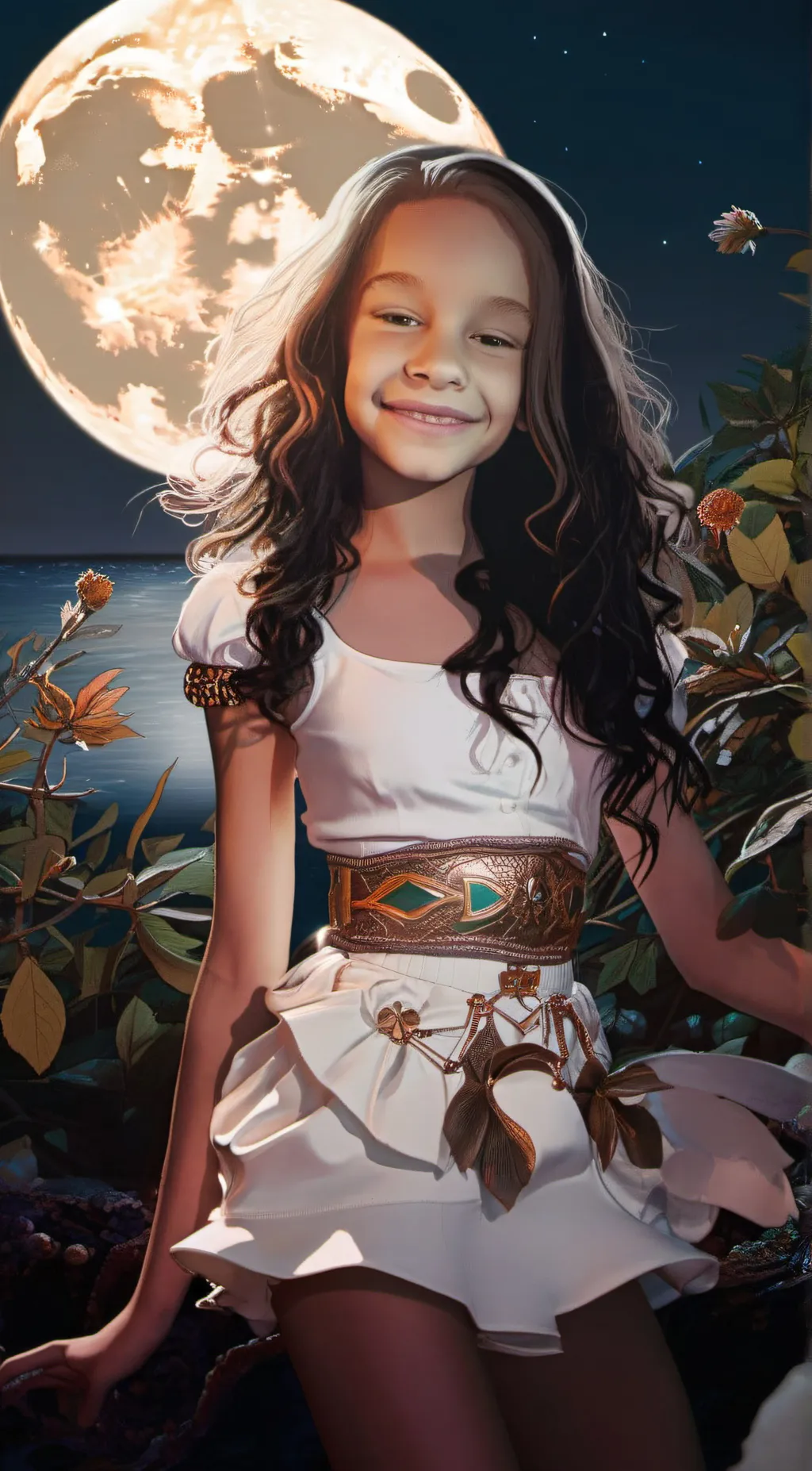 ai character: Tina background