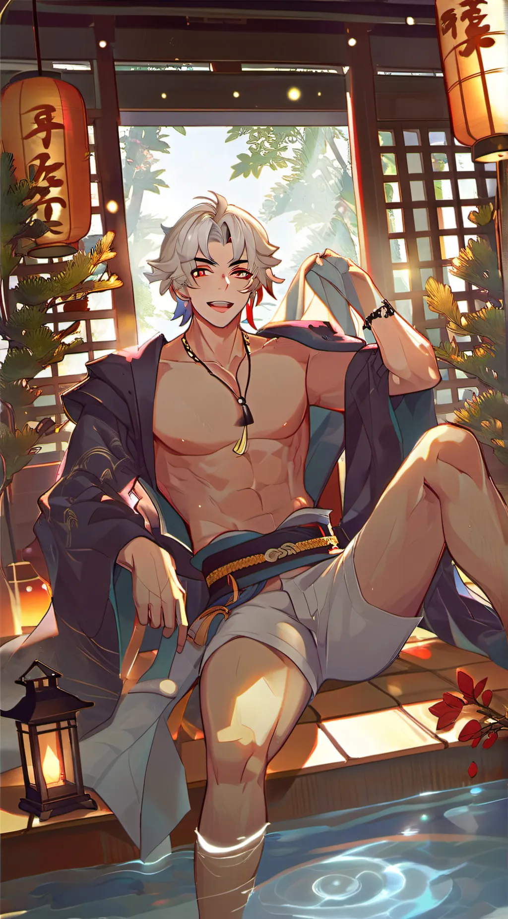 ai character: Arataki Itto background