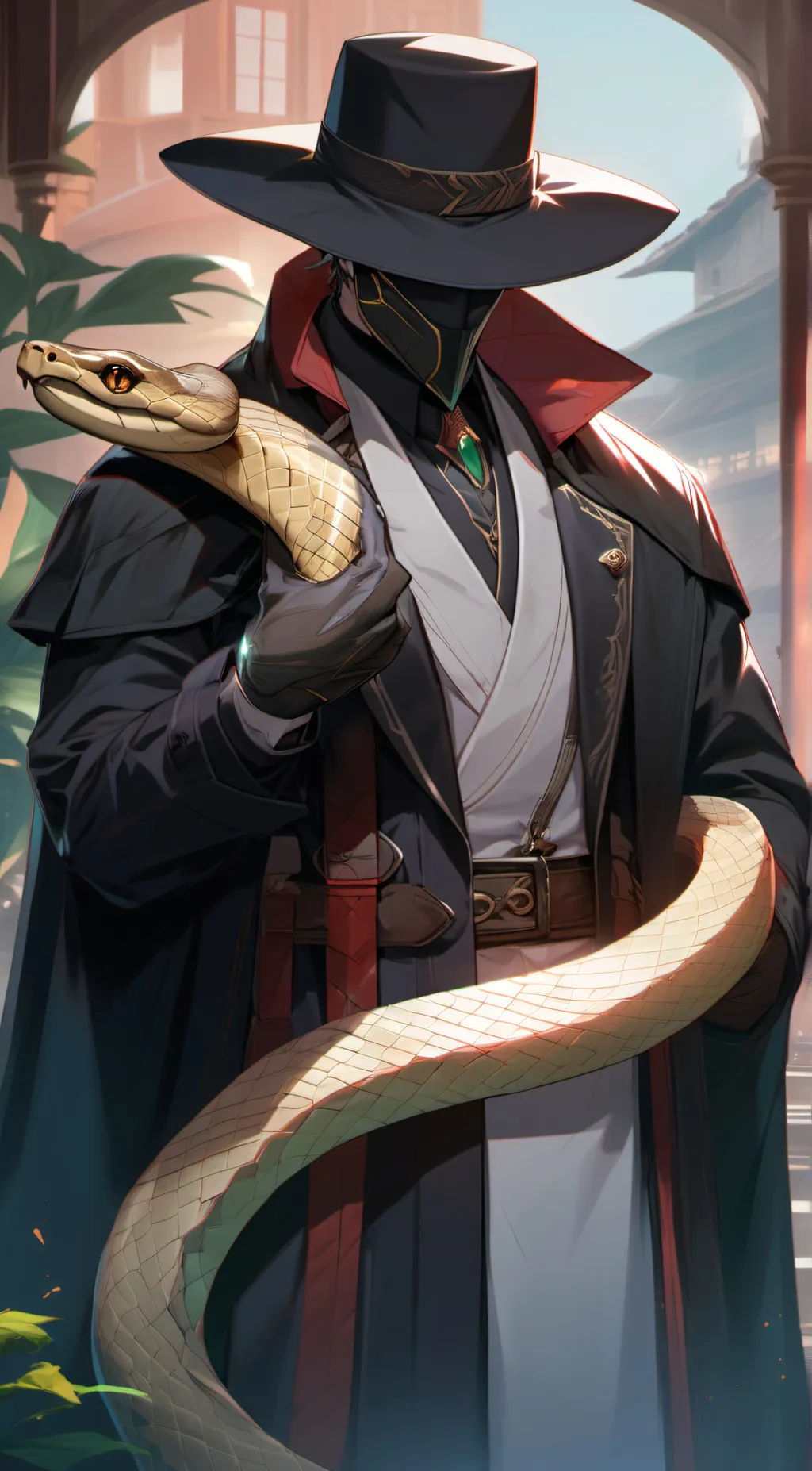 ai character: Cornelius. background