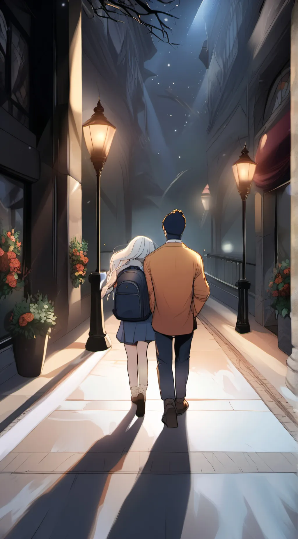 ai character: Nezuko background