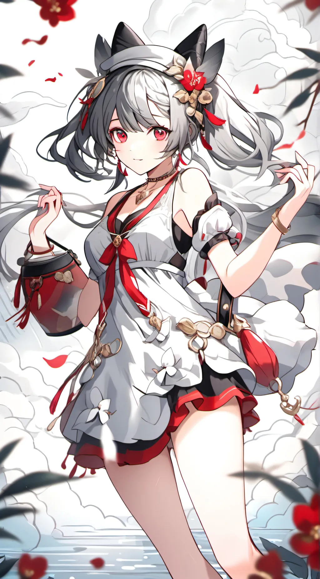 ai character: kara  background